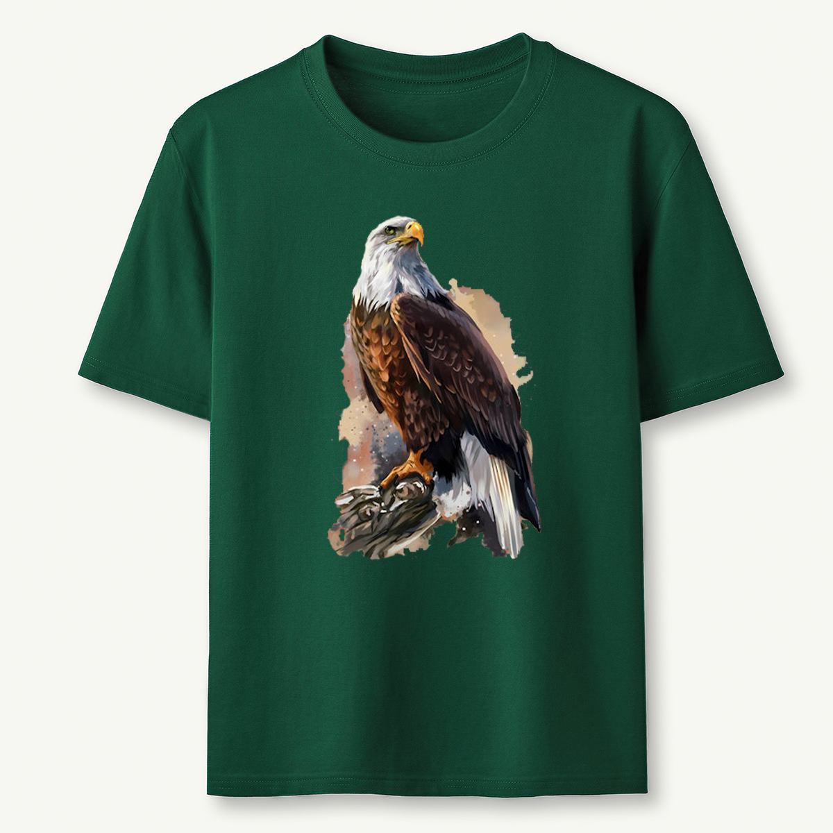 Bald Eagle Watercolour T-Shirt