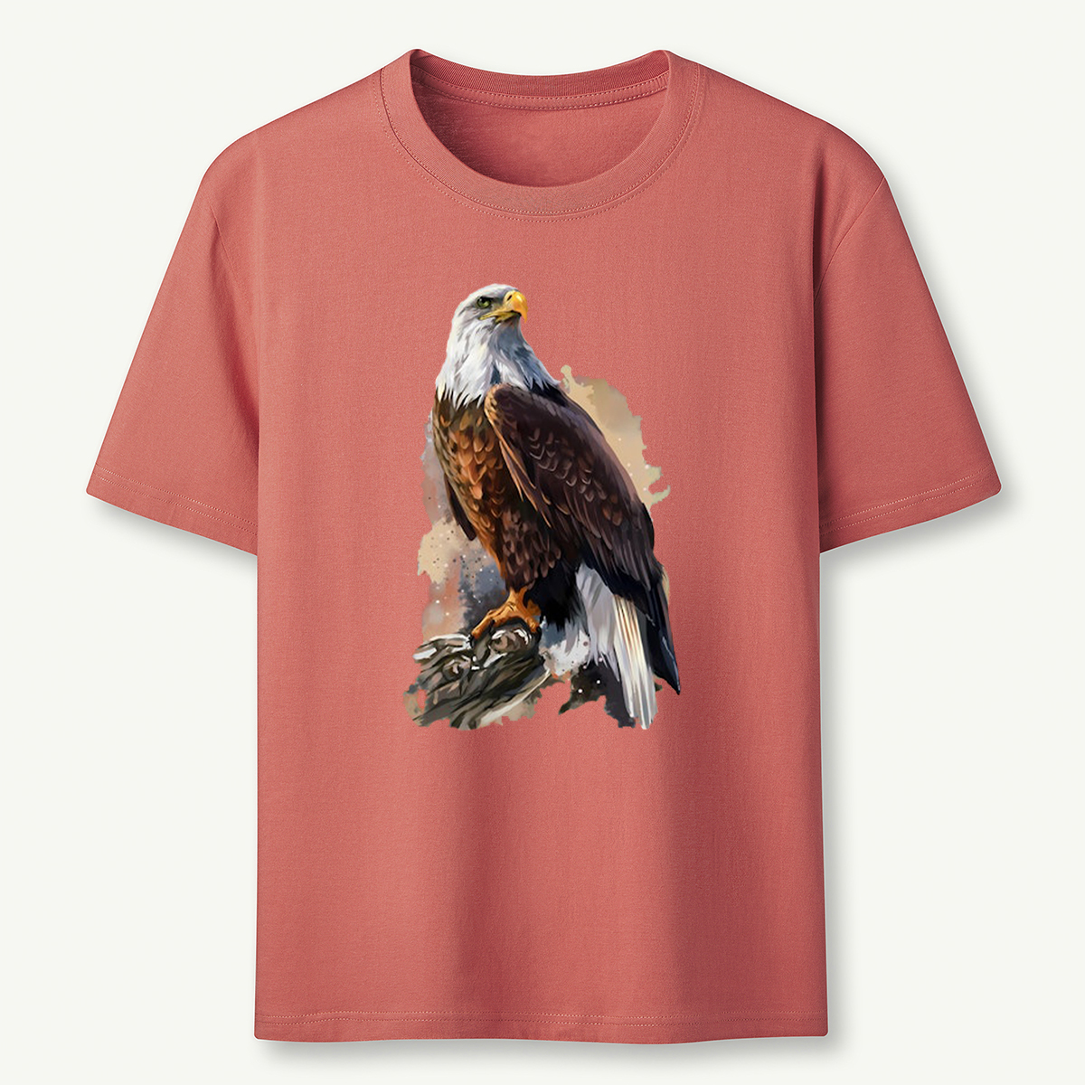Bald Eagle Watercolour T-Shirt