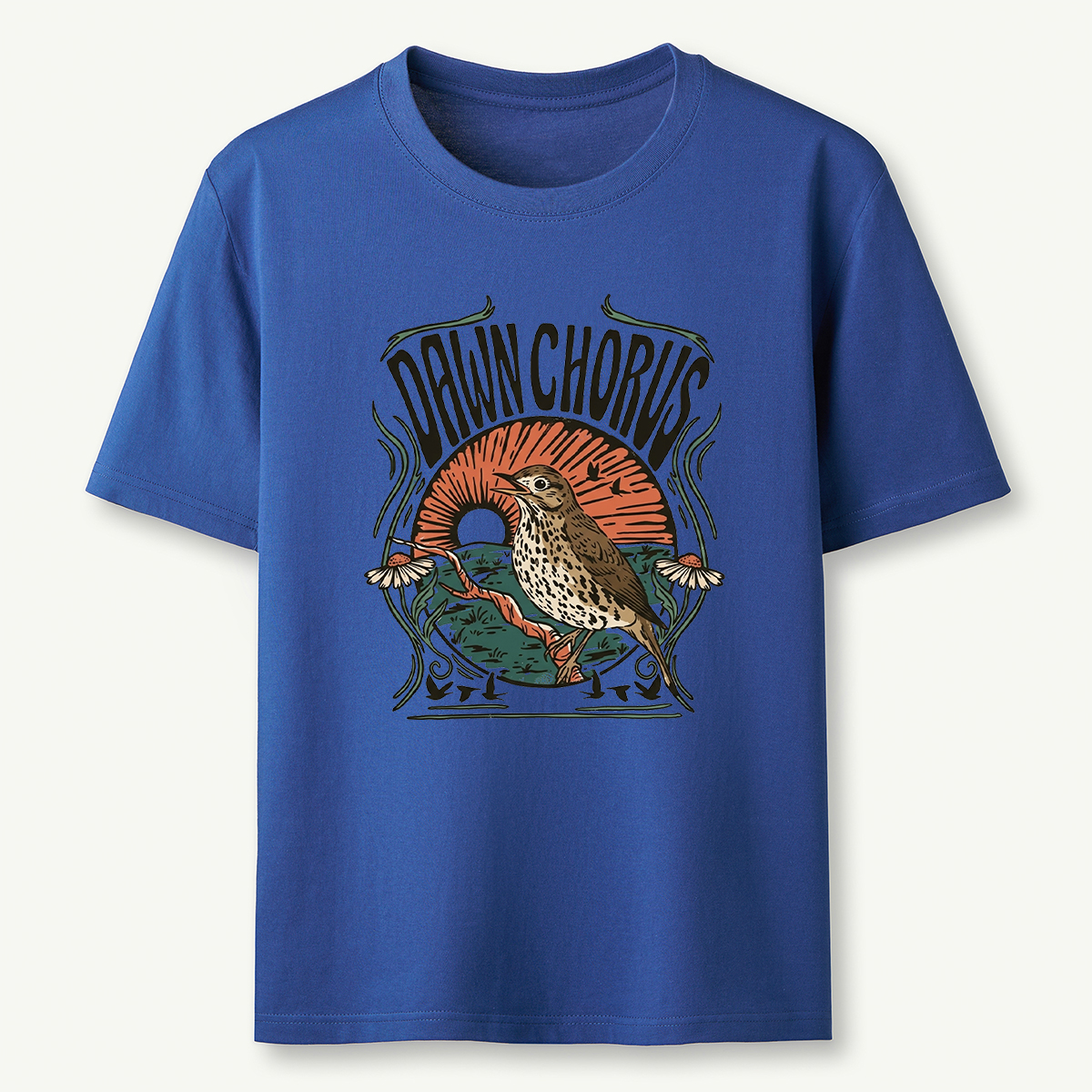 Dawn Chorus Bird Graphic T‑Shirt