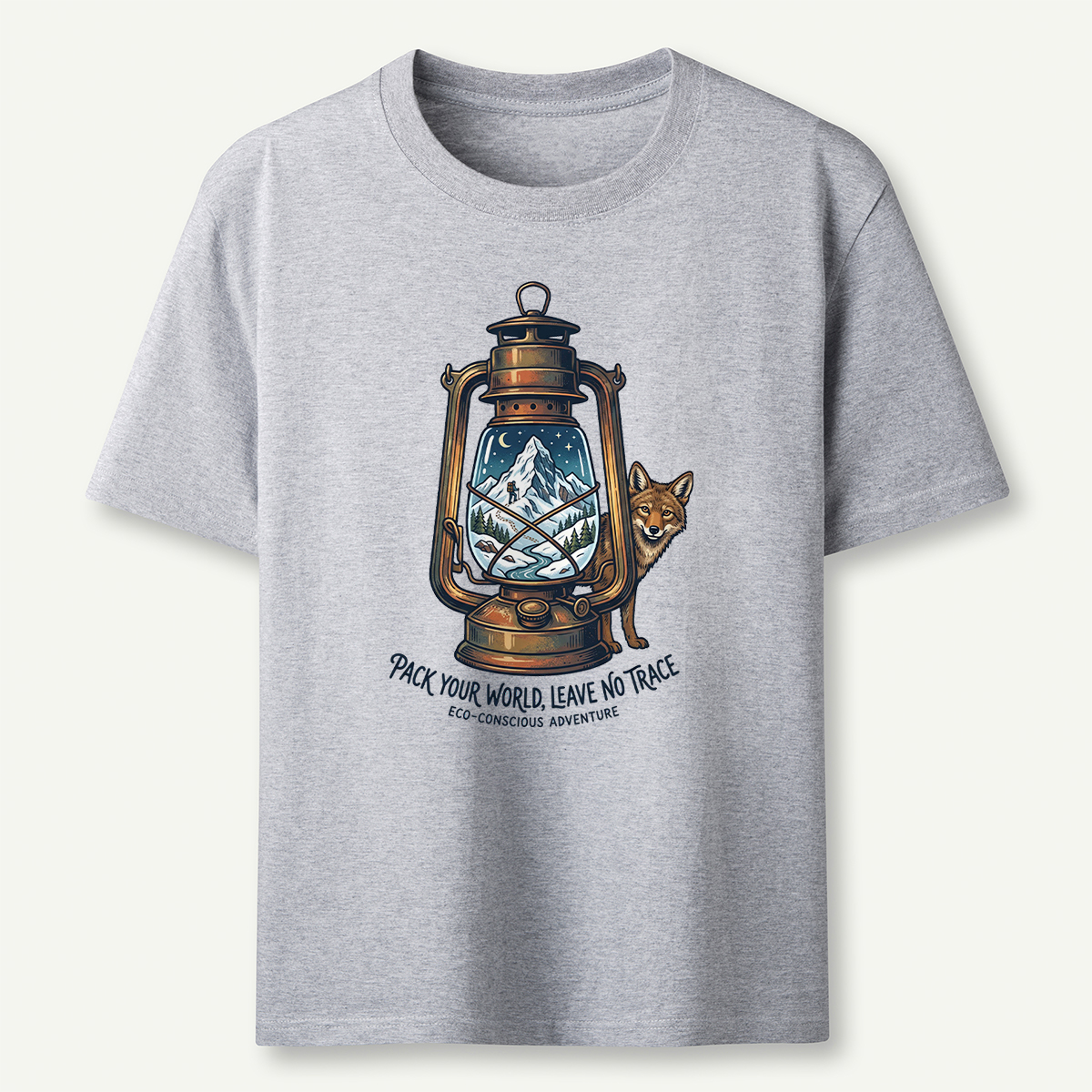 Pack Your World Leave No Trace Wolves T-Shirt