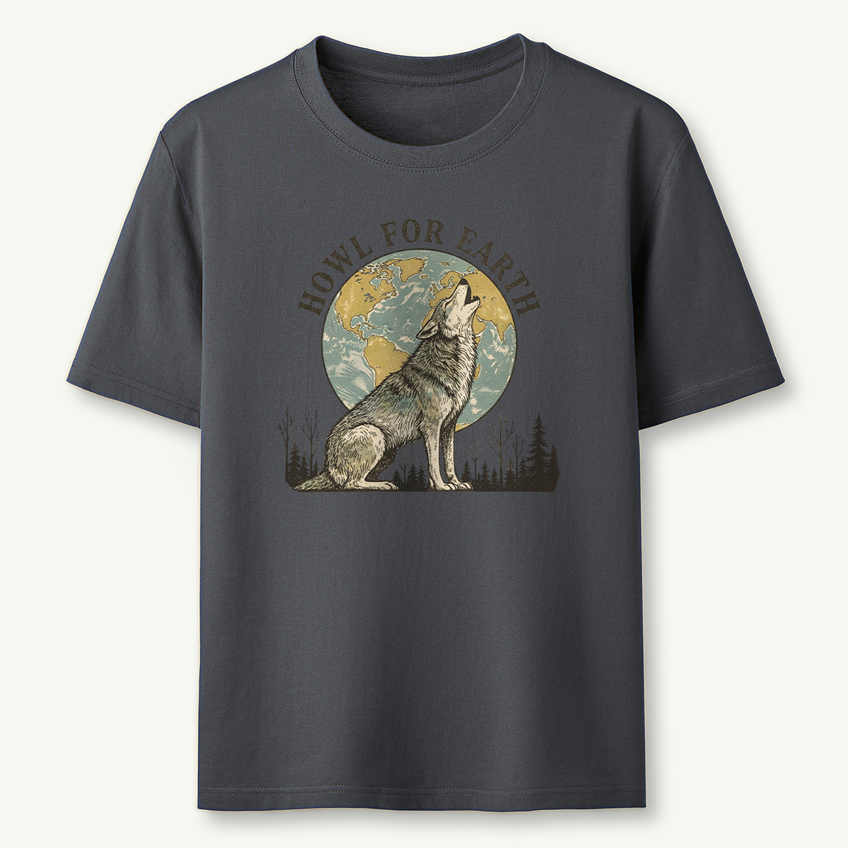 Howl for Earth Wolf T‑Shirt