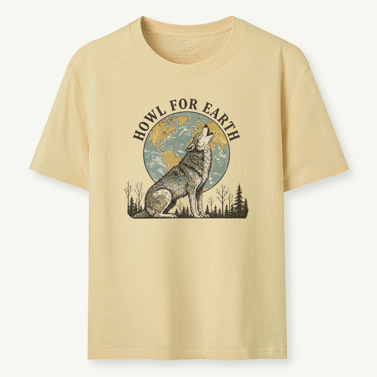 Howl for Earth Wolf T‑Shirt