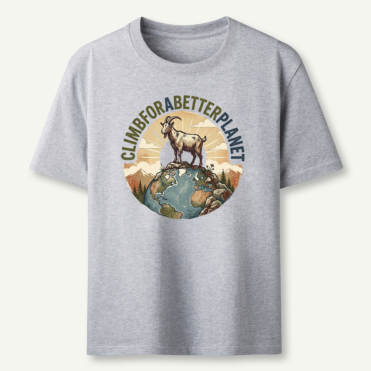 Climb for a Better Planet Mountain Goat T‑Shirt