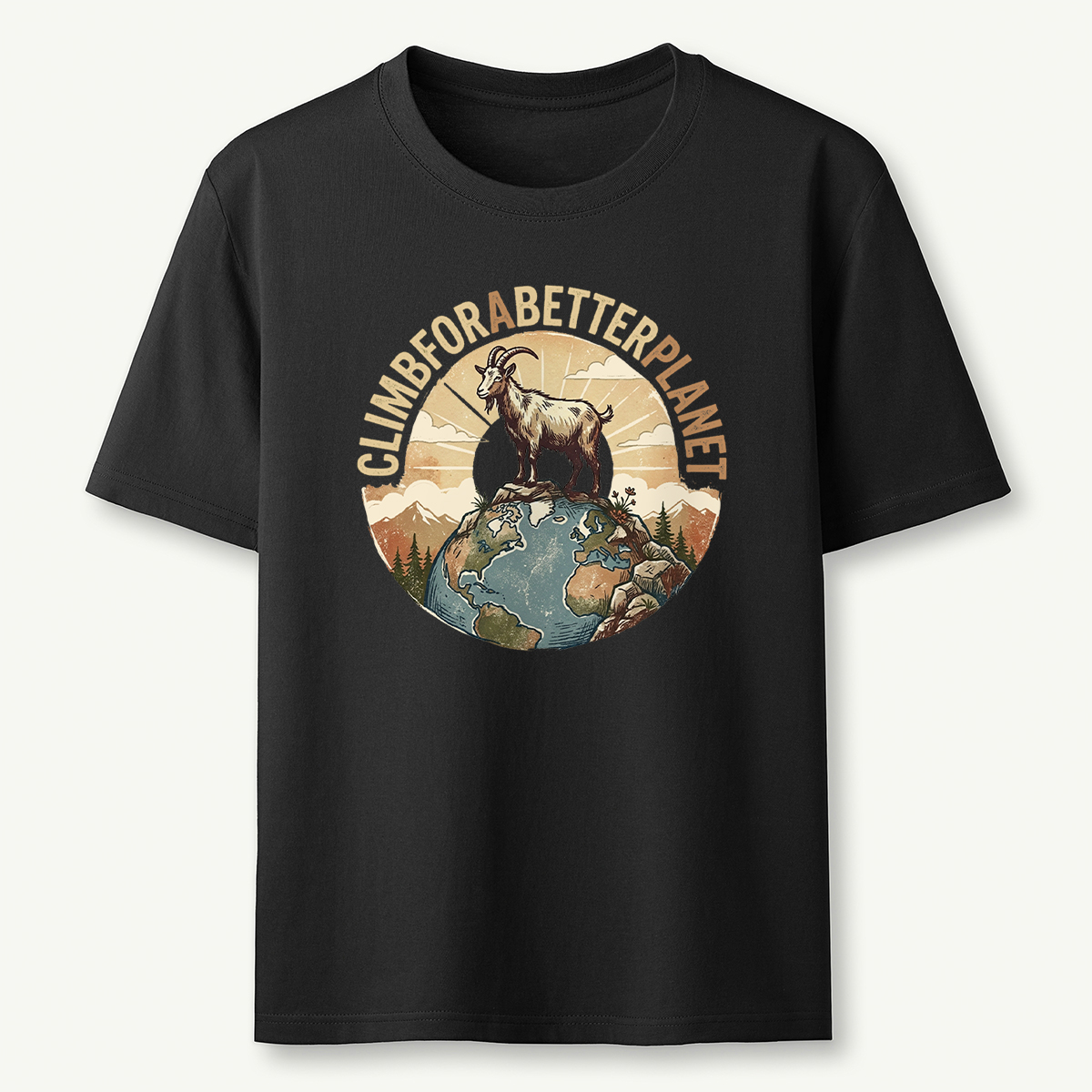 Climb for a Better Planet Mountain Goat T‑Shirt