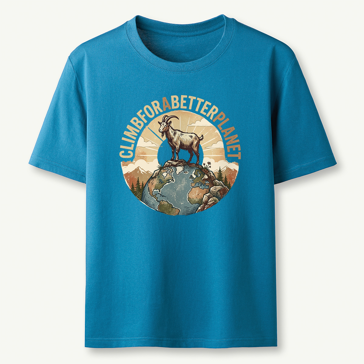 Climb for a Better Planet Mountain Goat T‑Shirt