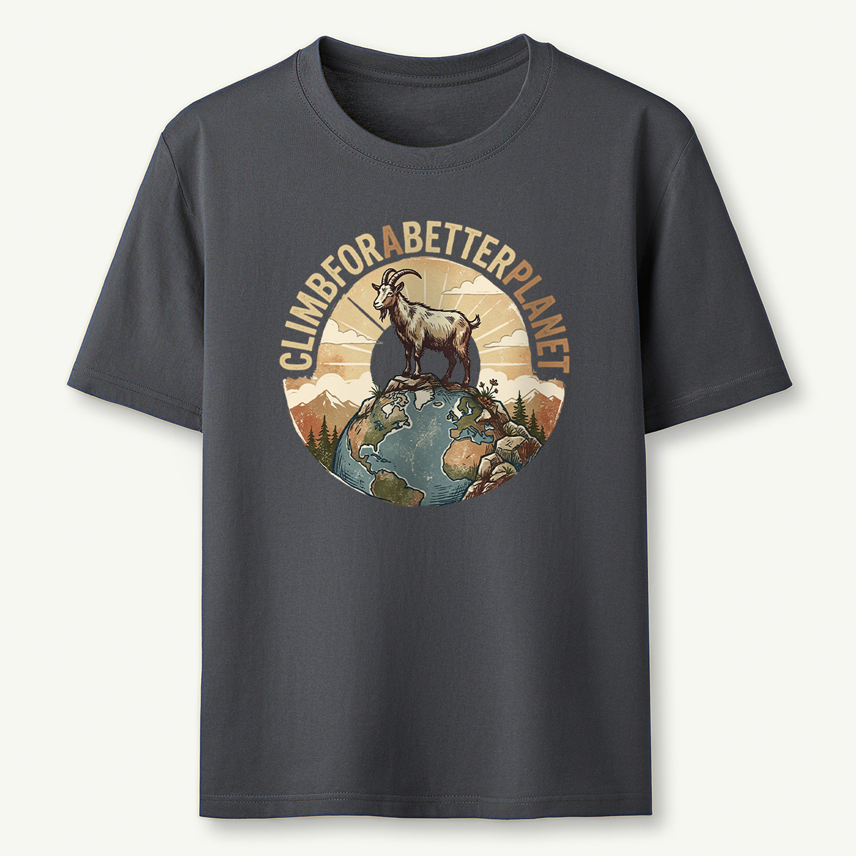 Climb for a Better Planet Mountain Goat T‑Shirt