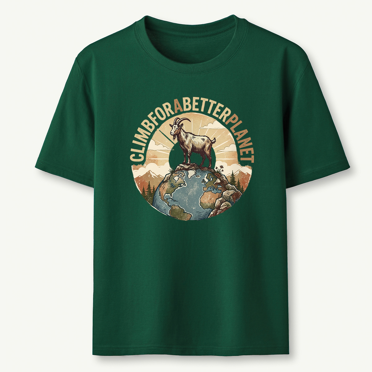 Climb for a Better Planet Mountain Goat T‑Shirt