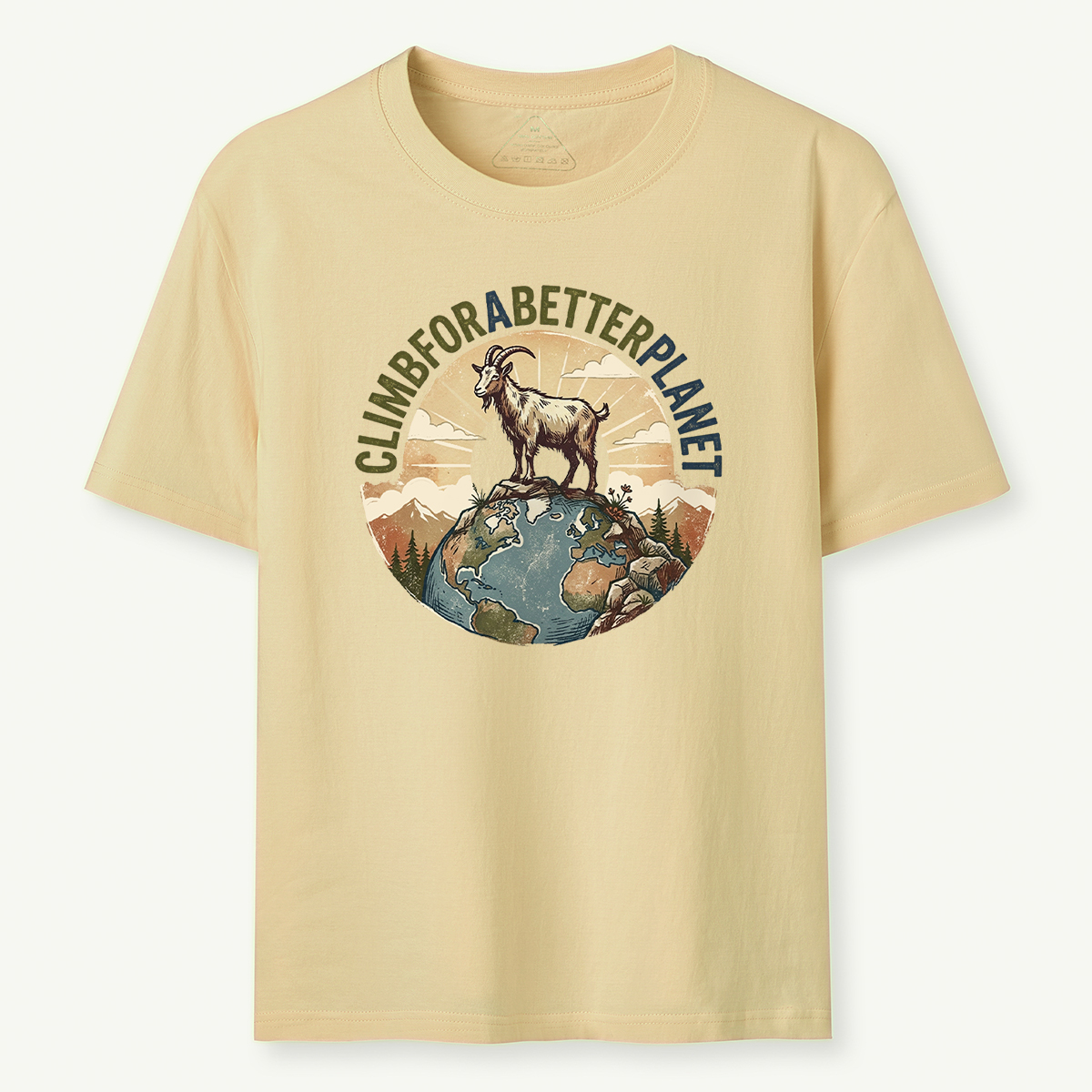 Climb for a Better Planet Mountain Goat T‑Shirt