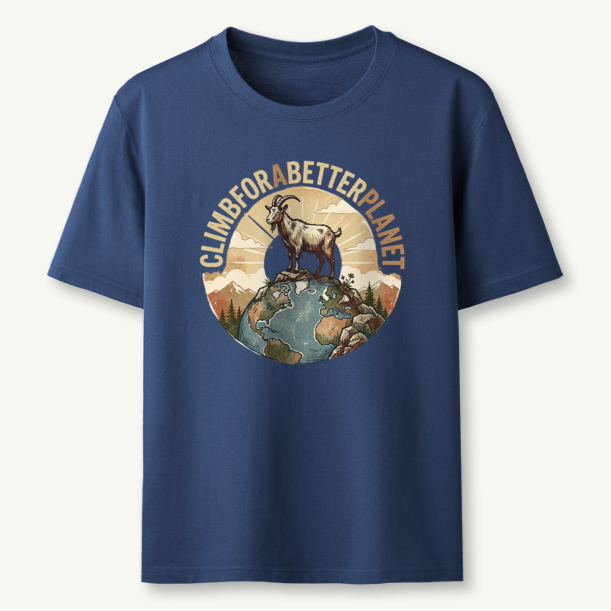 Climb for a Better Planet Mountain Goat T‑Shirt