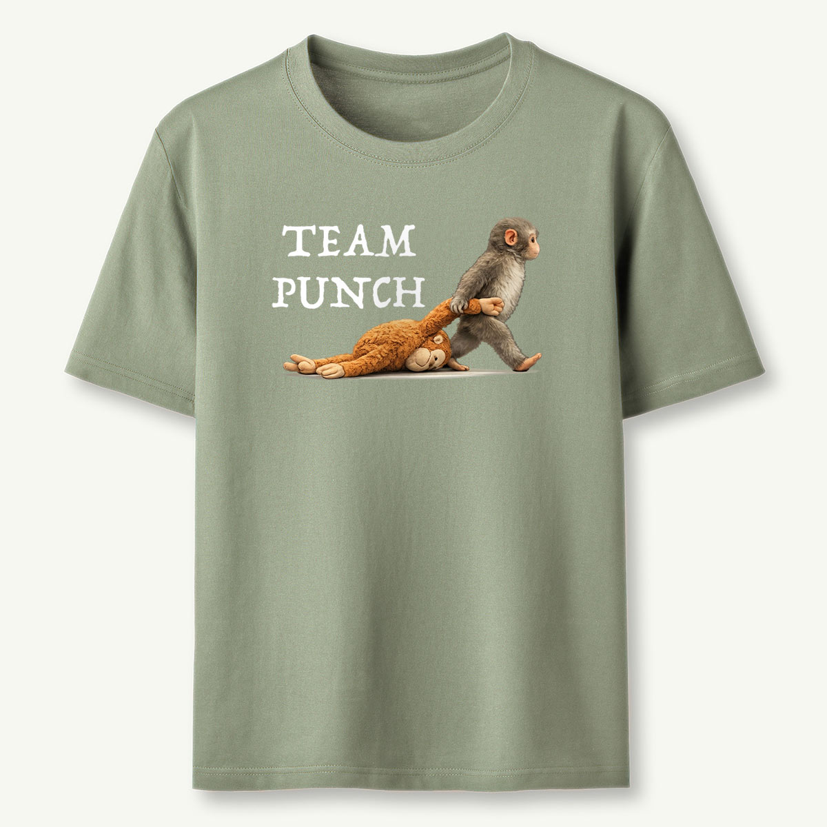 Team Punch Baby Monkey Punch T-Shirt