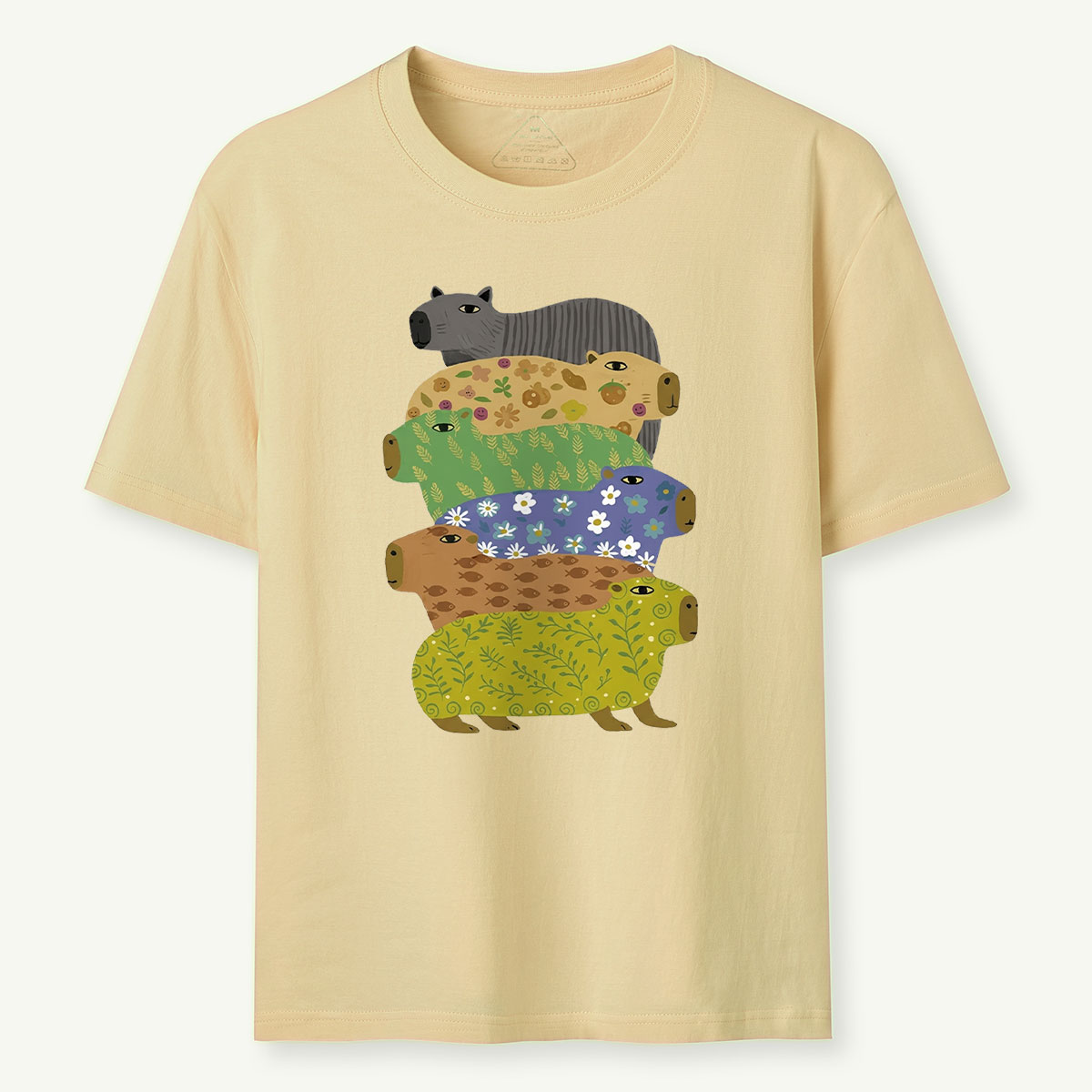 Cute Capybara Stack T-Shirt