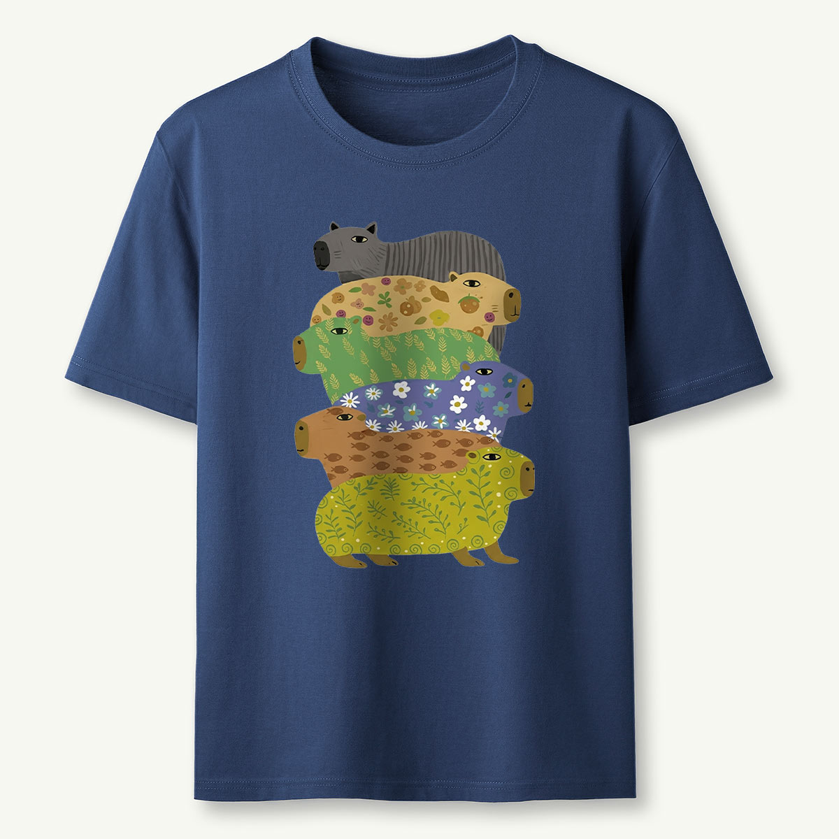 Cute Capybara Stack T-Shirt
