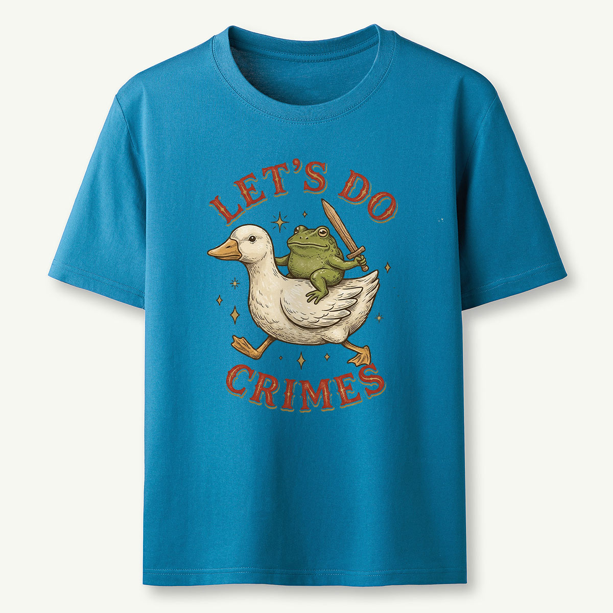 Let’s do Crimes Funny Duck Frog T-Shirt