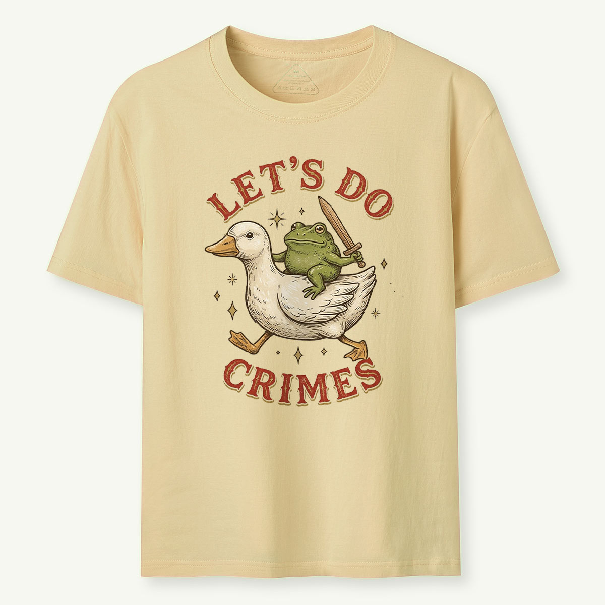 Let’s do Crimes Funny Duck Frog T-Shirt
