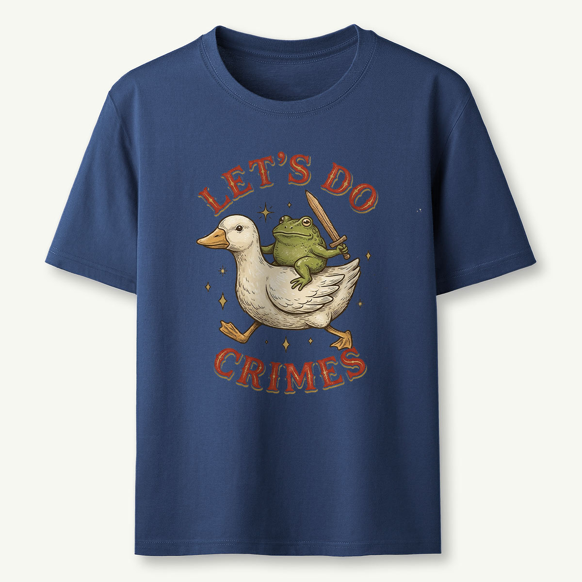 Let’s do Crimes Funny Duck Frog T-Shirt