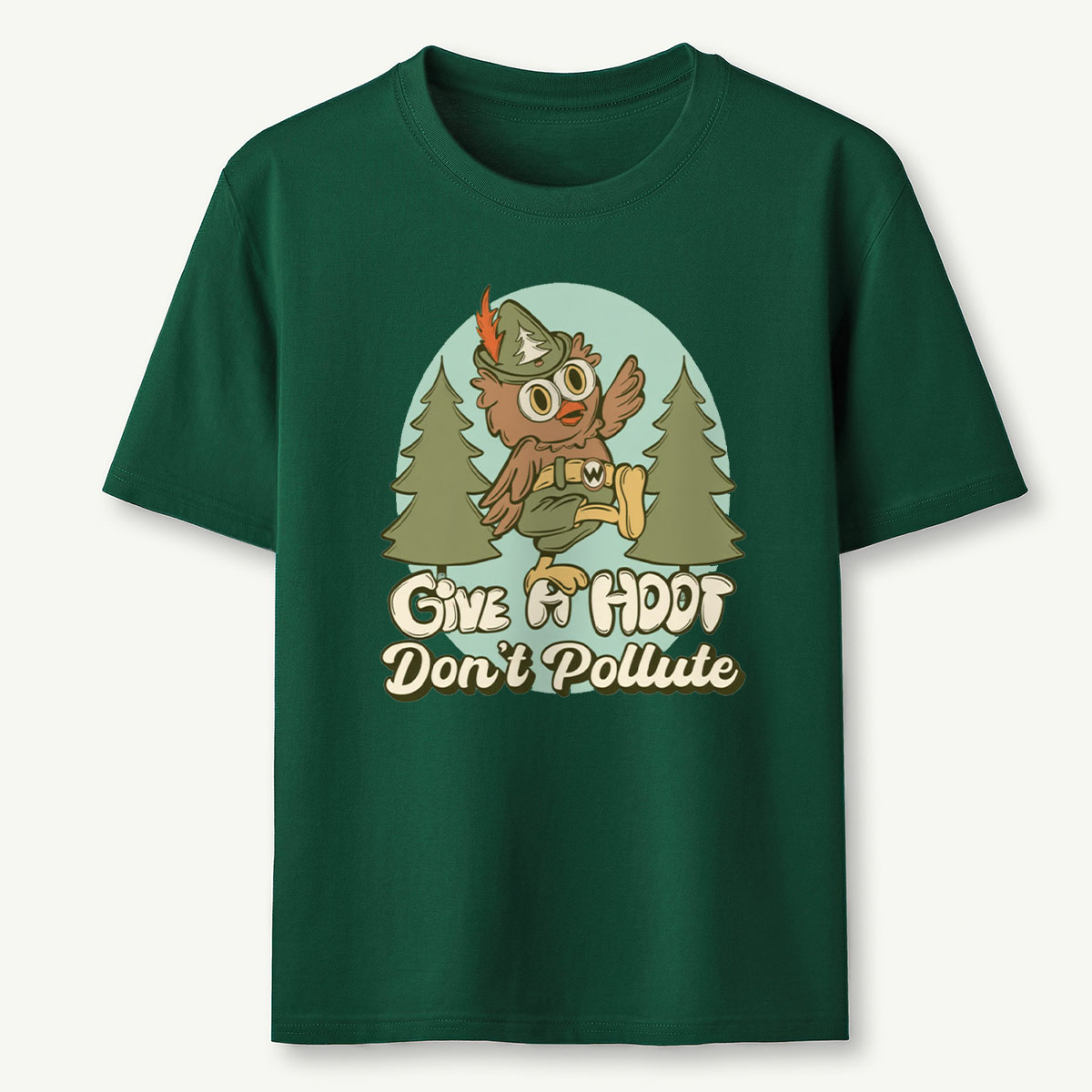 Owl Don’t Pollute T-Shirt