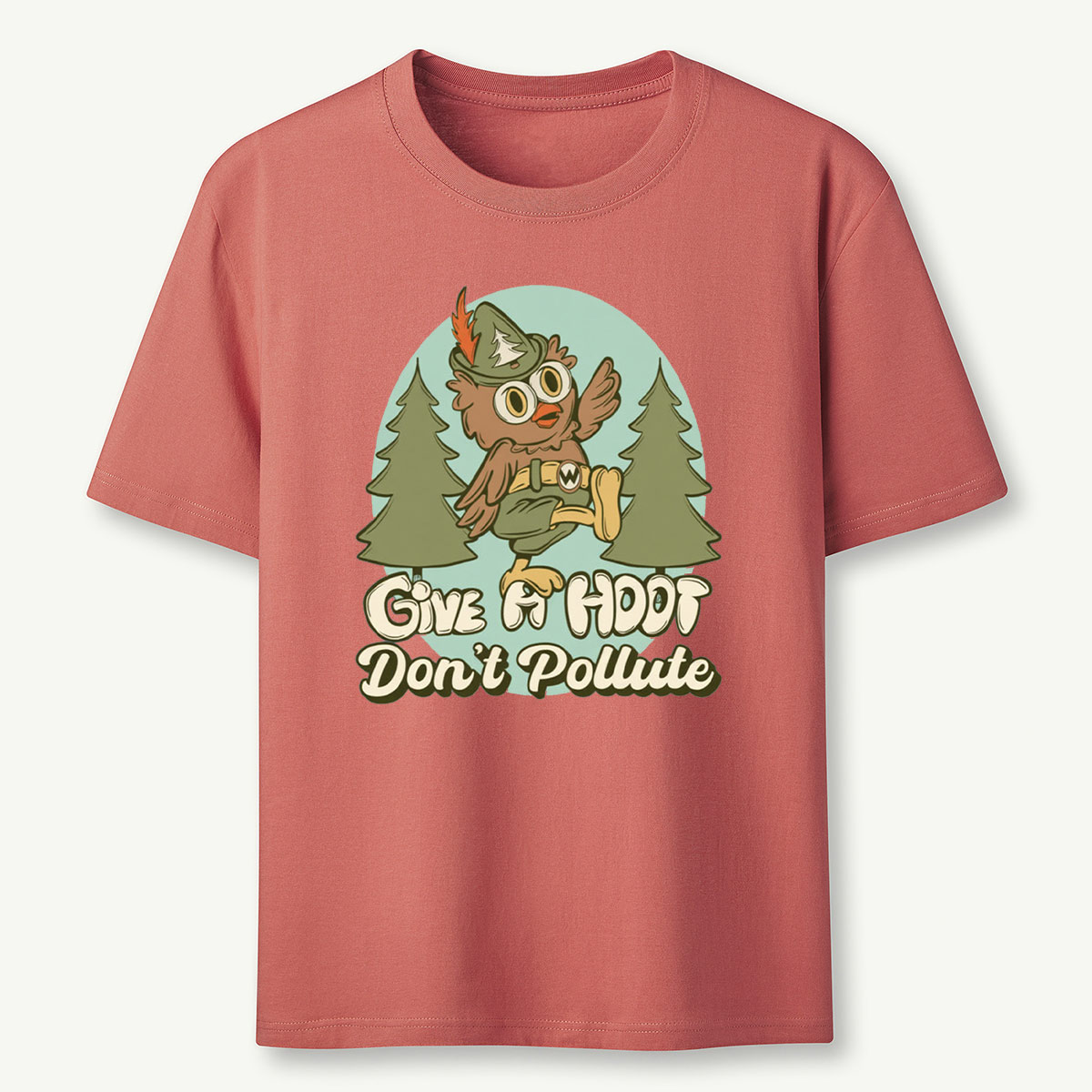 Owl Don’t Pollute T-Shirt