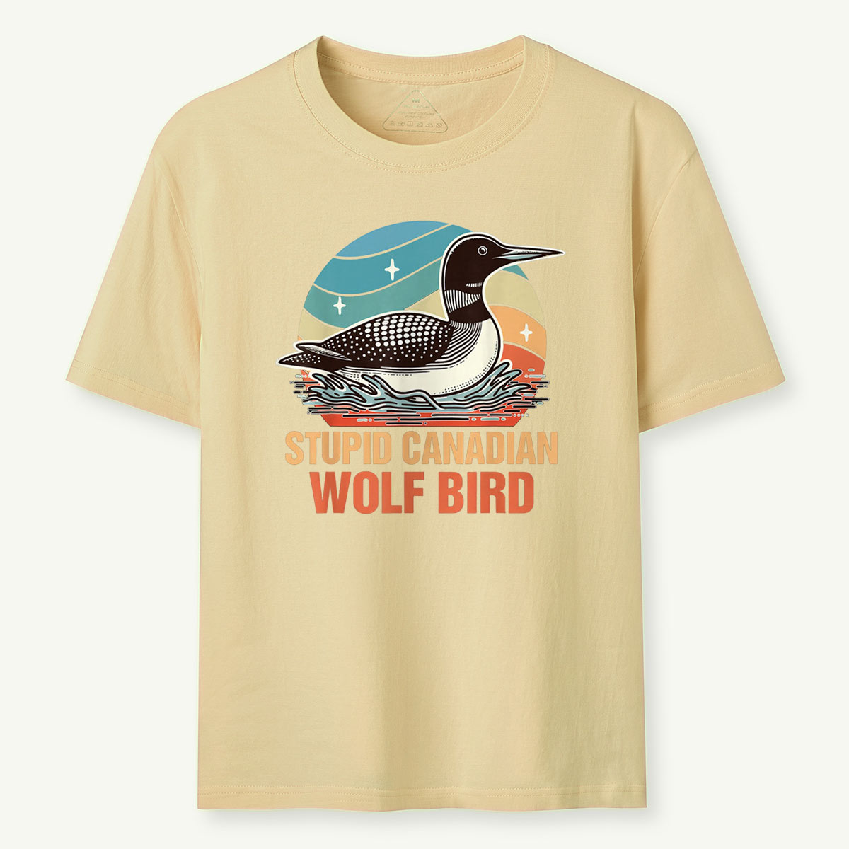Stupid Canadian Wolf Bird T-Shirt
