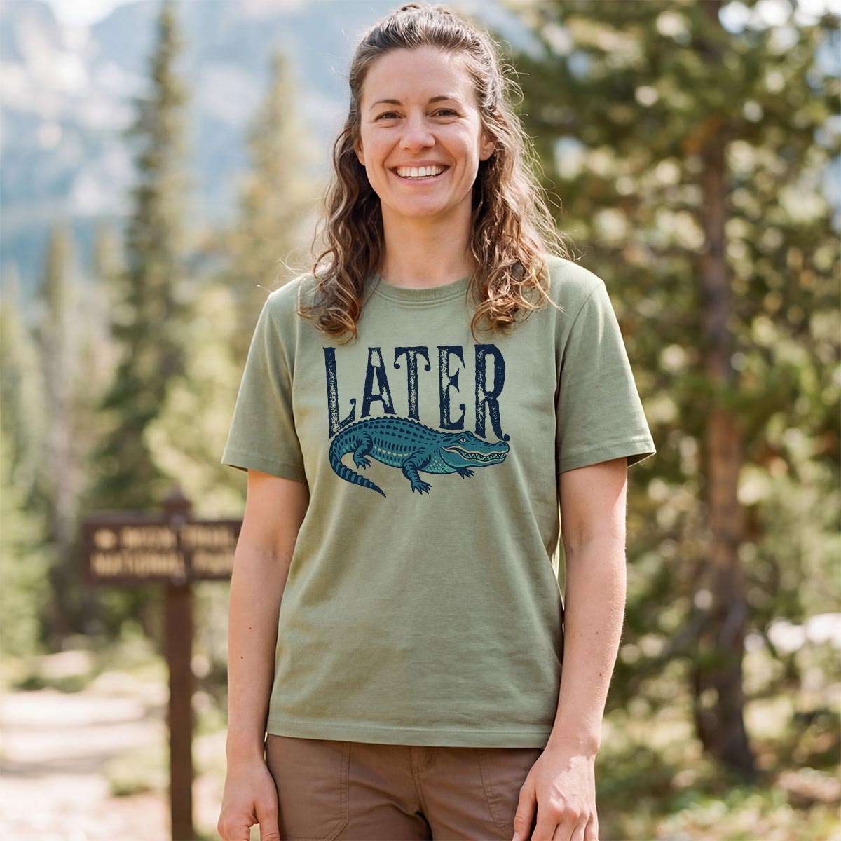 Funny Alligator Later Gator T-Shirt