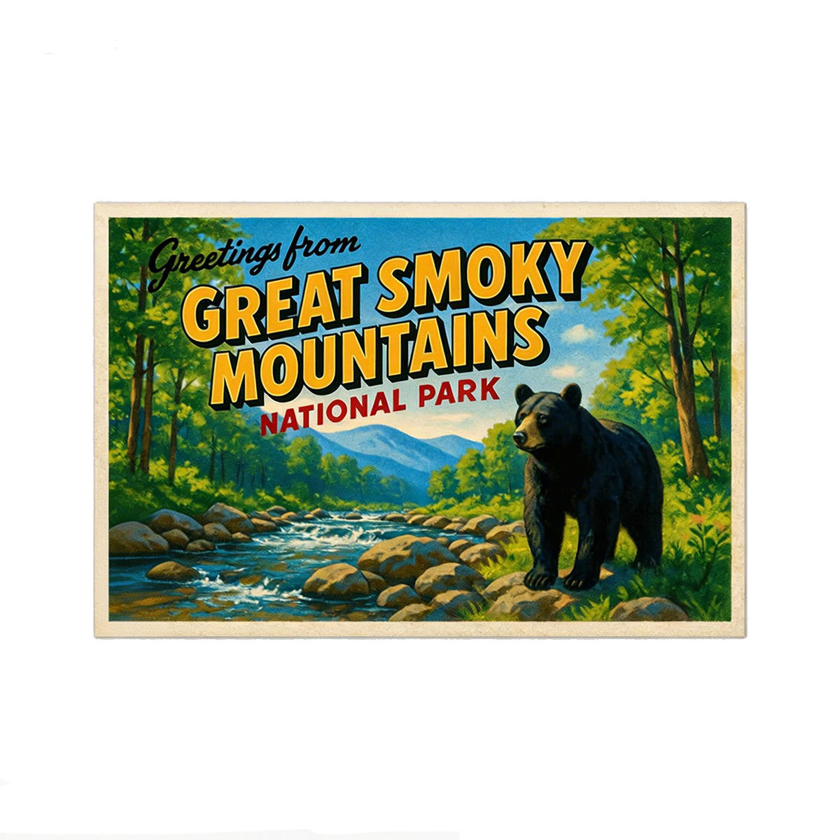 Great Smoky Mountains National Park Fridge Magnet