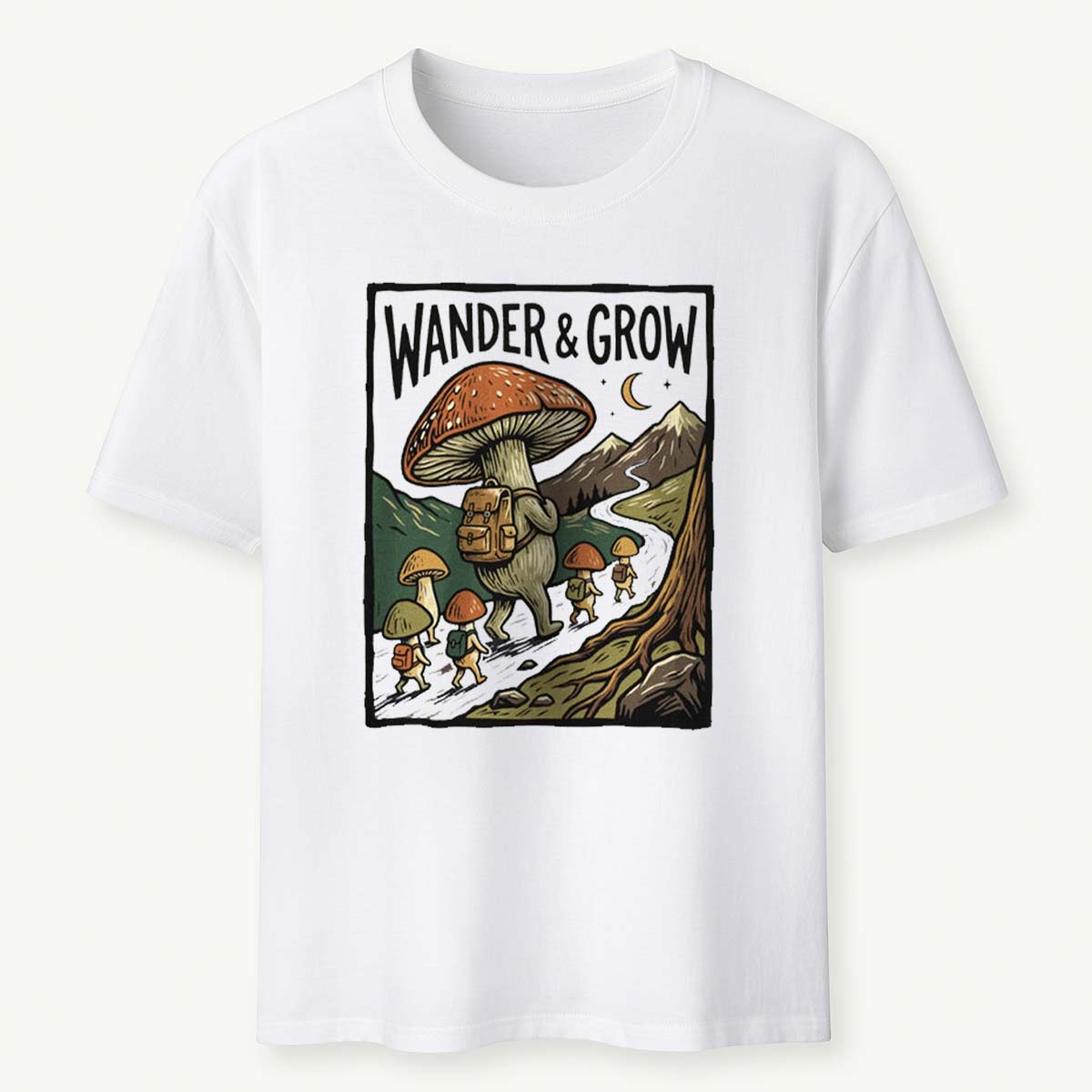Wander & Grow Mushrooms T-Shirt