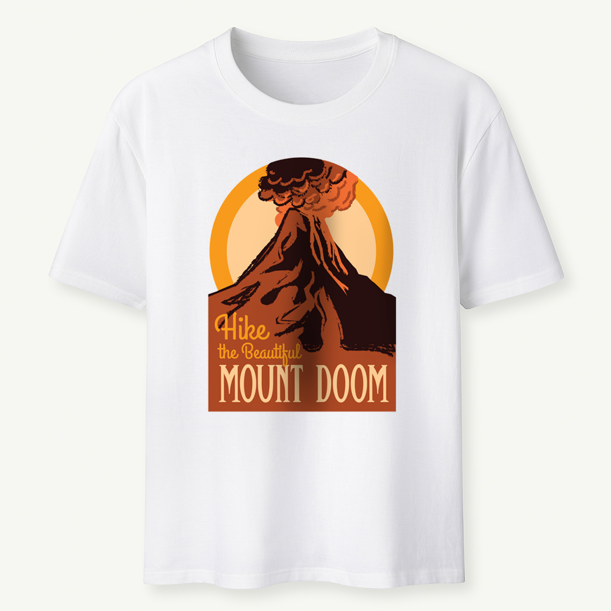 Hike The Beautiful Mount Doom National Parks T-Shirt