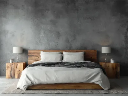 Lit double-cadre de lit-bois massif-200x160x92 cm-marron clair-style moderne-Sofagopad