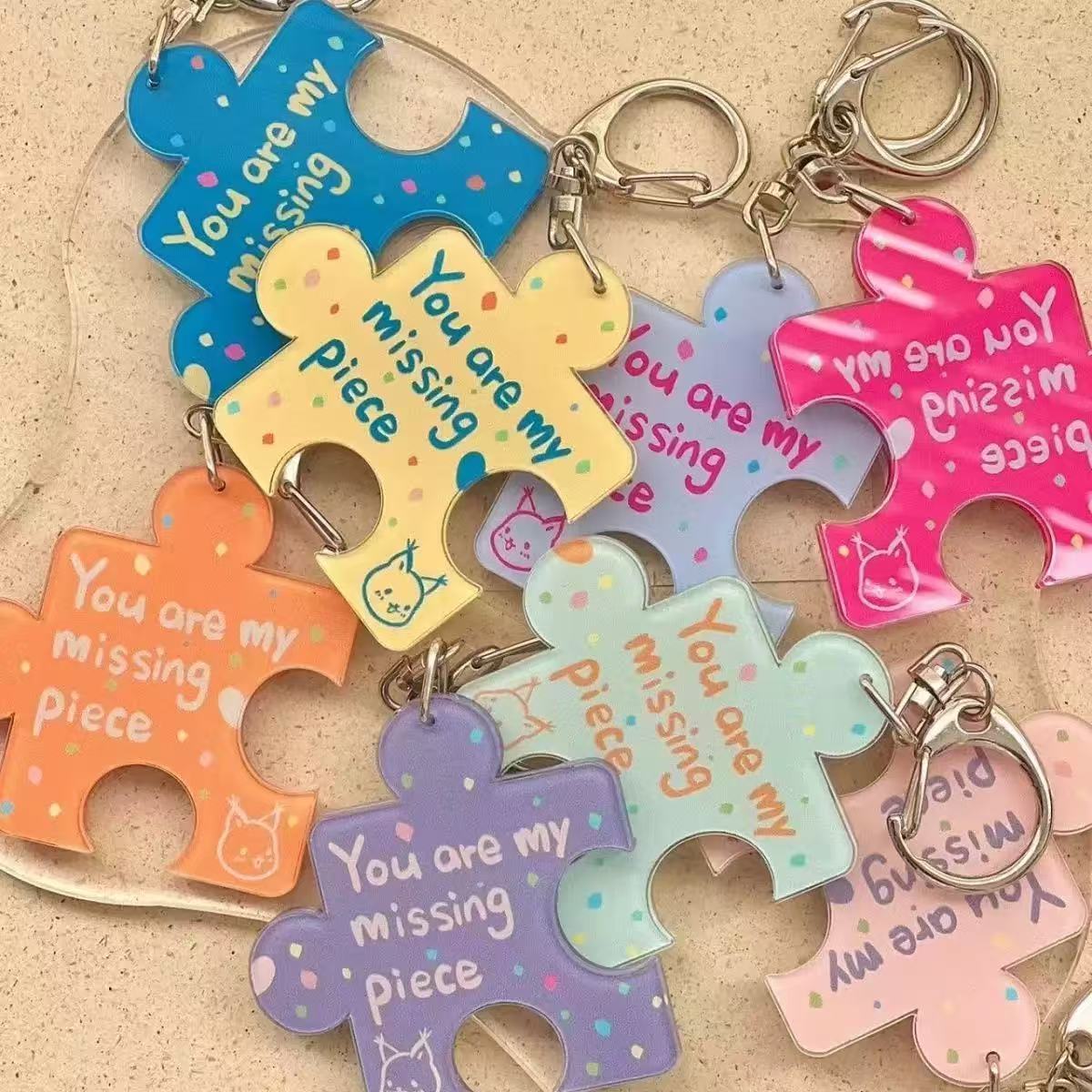  Cute Idol Photocard Holder Keychain Gift