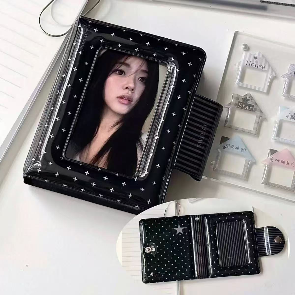 Durable Photocard Binder with Protector Pages