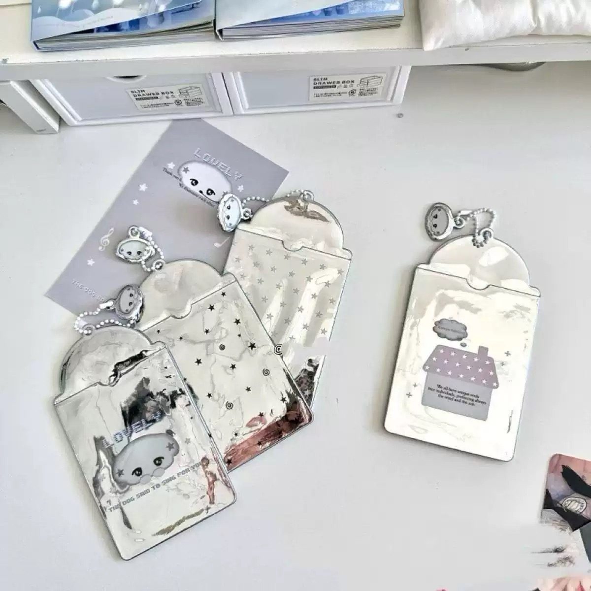 Simple Transparent Photocard Protective Cover