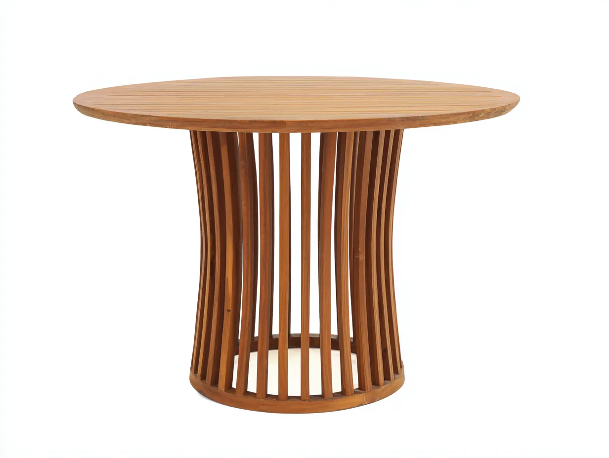 Tavolo da giardino-legno-140x140x74 cm-naturale-stile moderno-Cozygopad