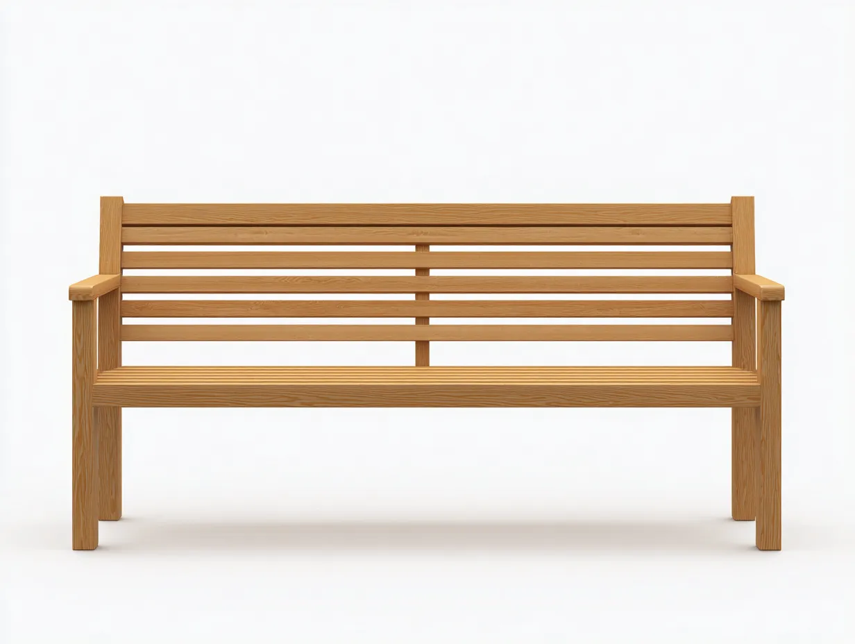 Panche da giardino-legno-152x60x85 cm-naturale-stile classico-Cozygopad