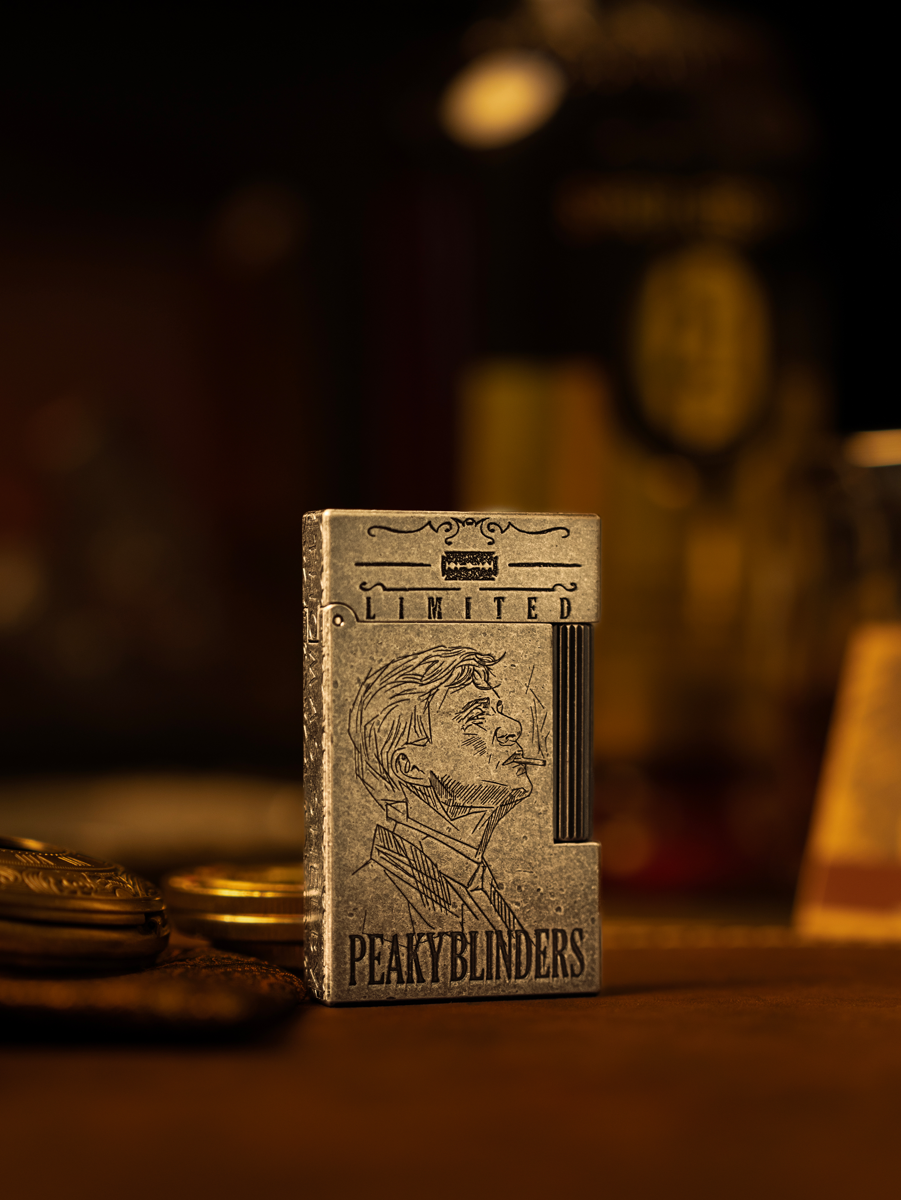 BUNCH "THE SHELBY" | 5-Sided Deep Precision Engraving | Peaky Blinders Tribute Edition