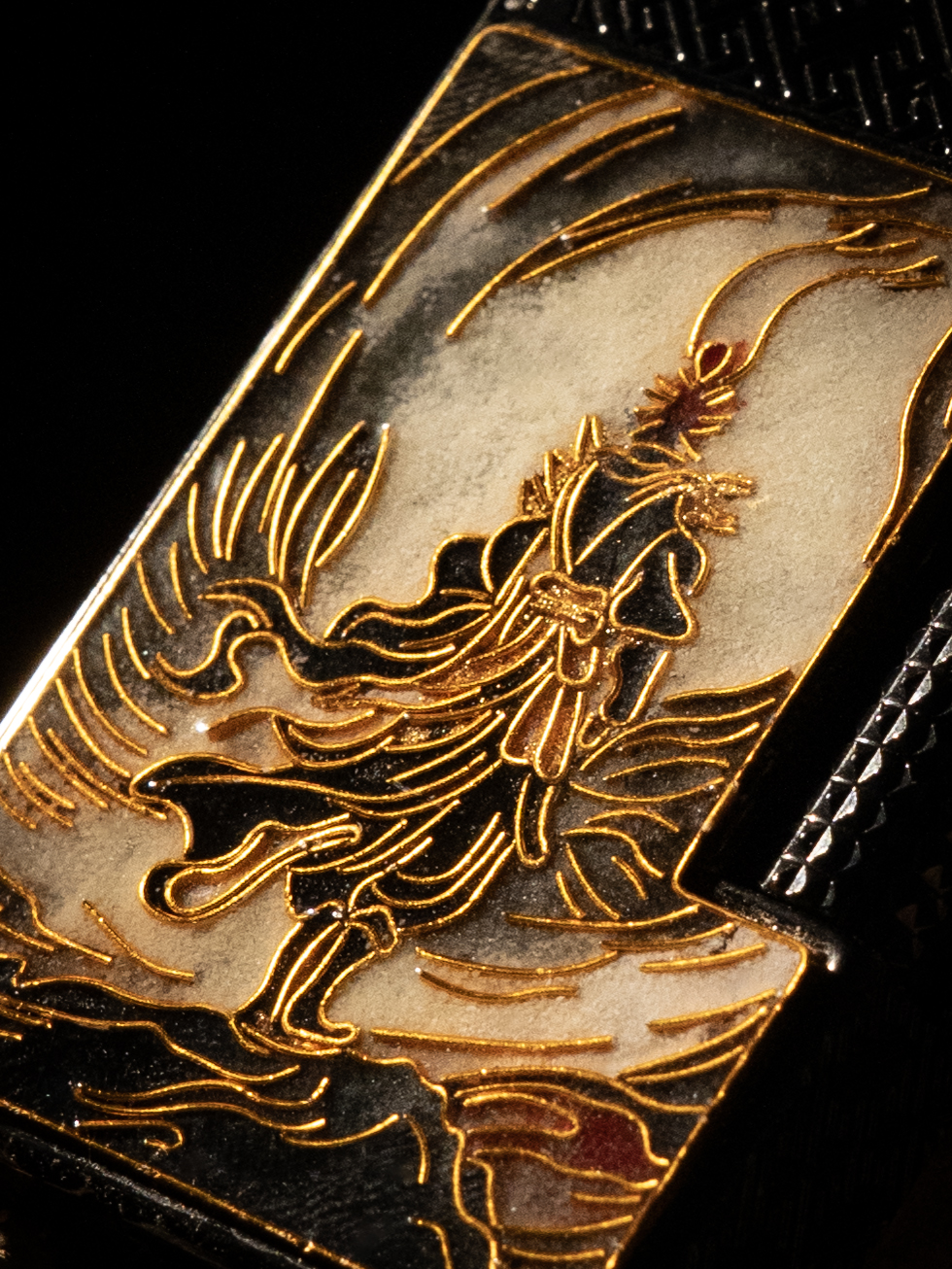 BUNCH "THE BITTER SEA" | Luminous Cloisonné Enamel Fine Art Lighter
