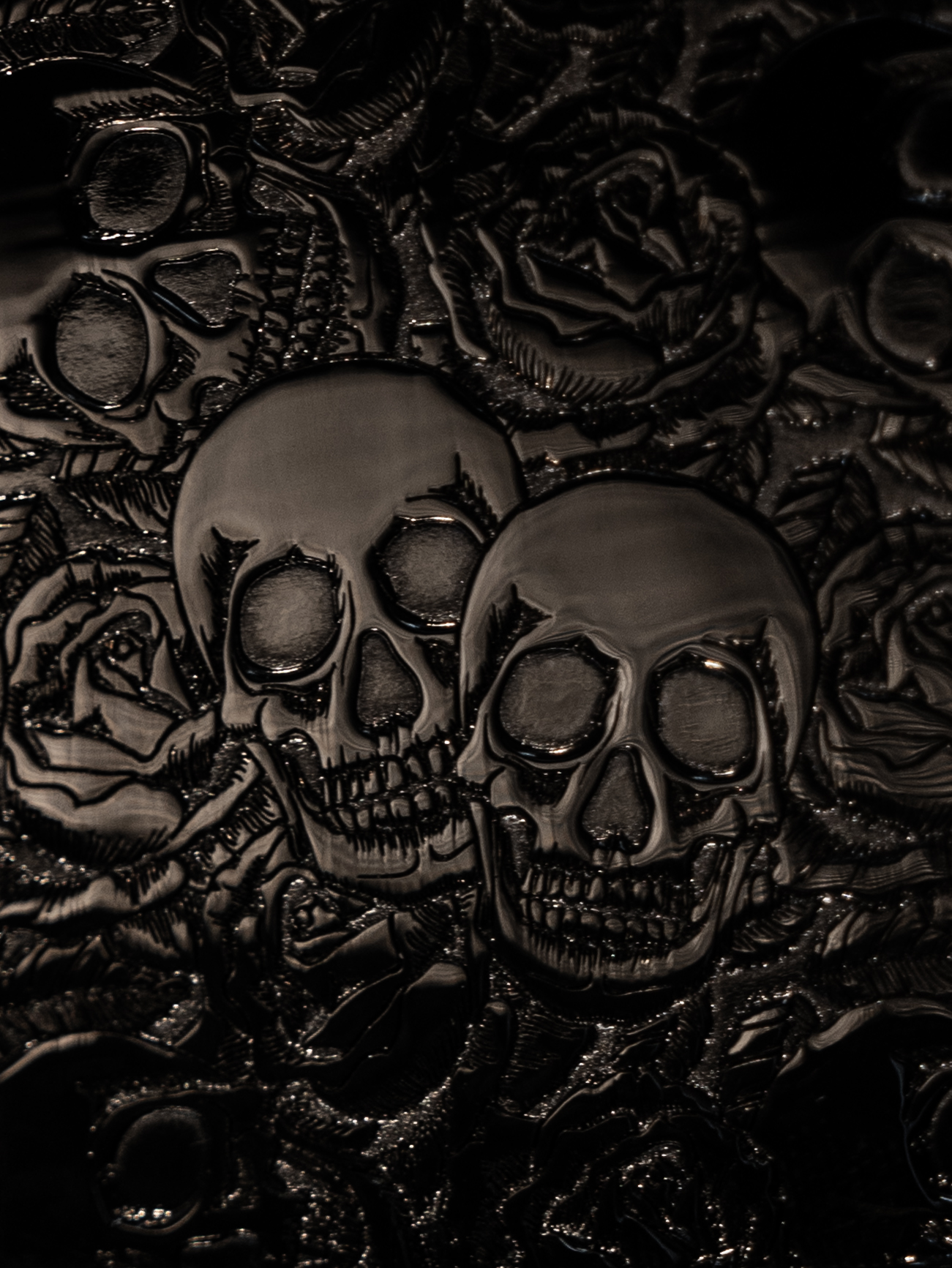 BUNCH "WITHER" | 5-Sided Deep Engraving | The Iconic Resonant "Ping" | Seamless Withered Texture Brass