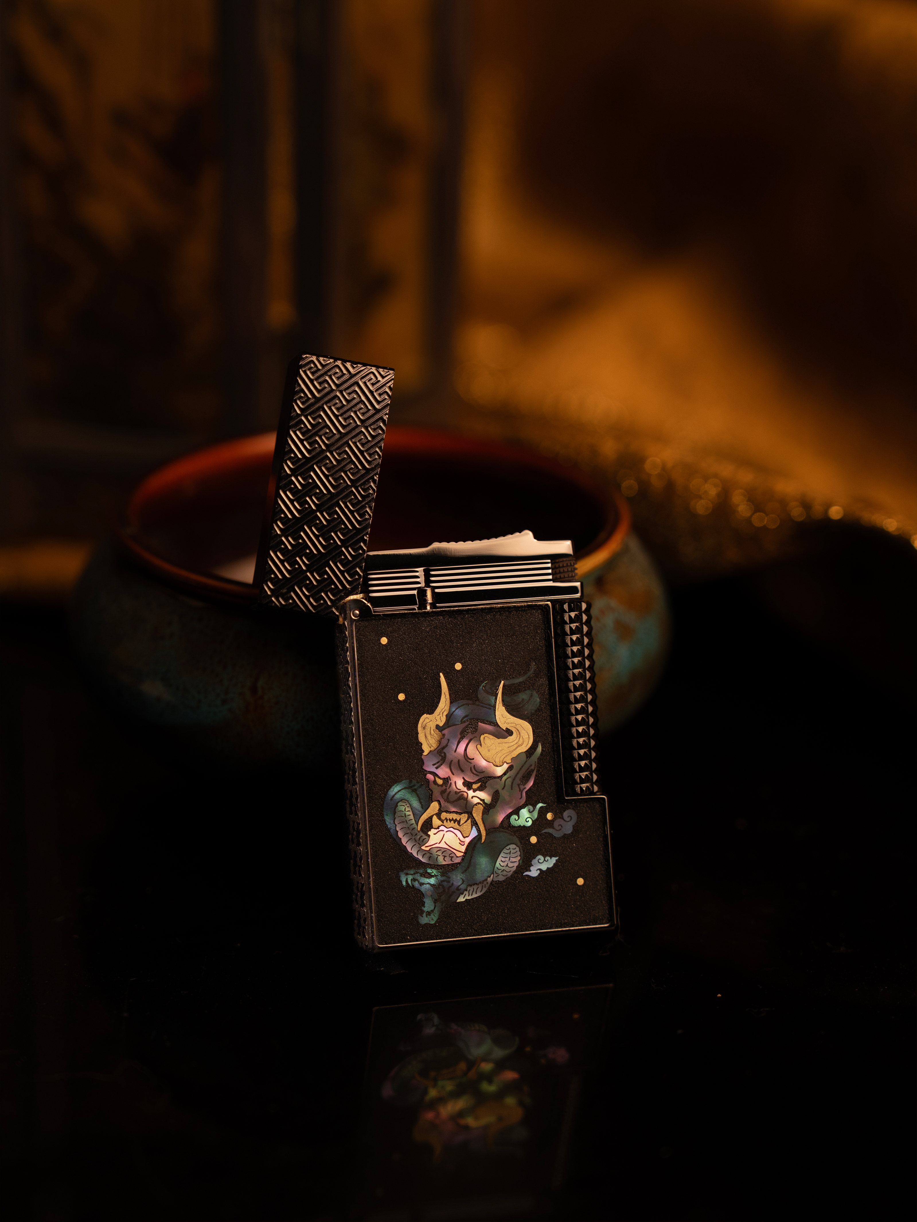 BUNCH "HEART HUNTER" | Traditional Urushi Lacquer | Ishime-ji Stone-Surface Masterpiece