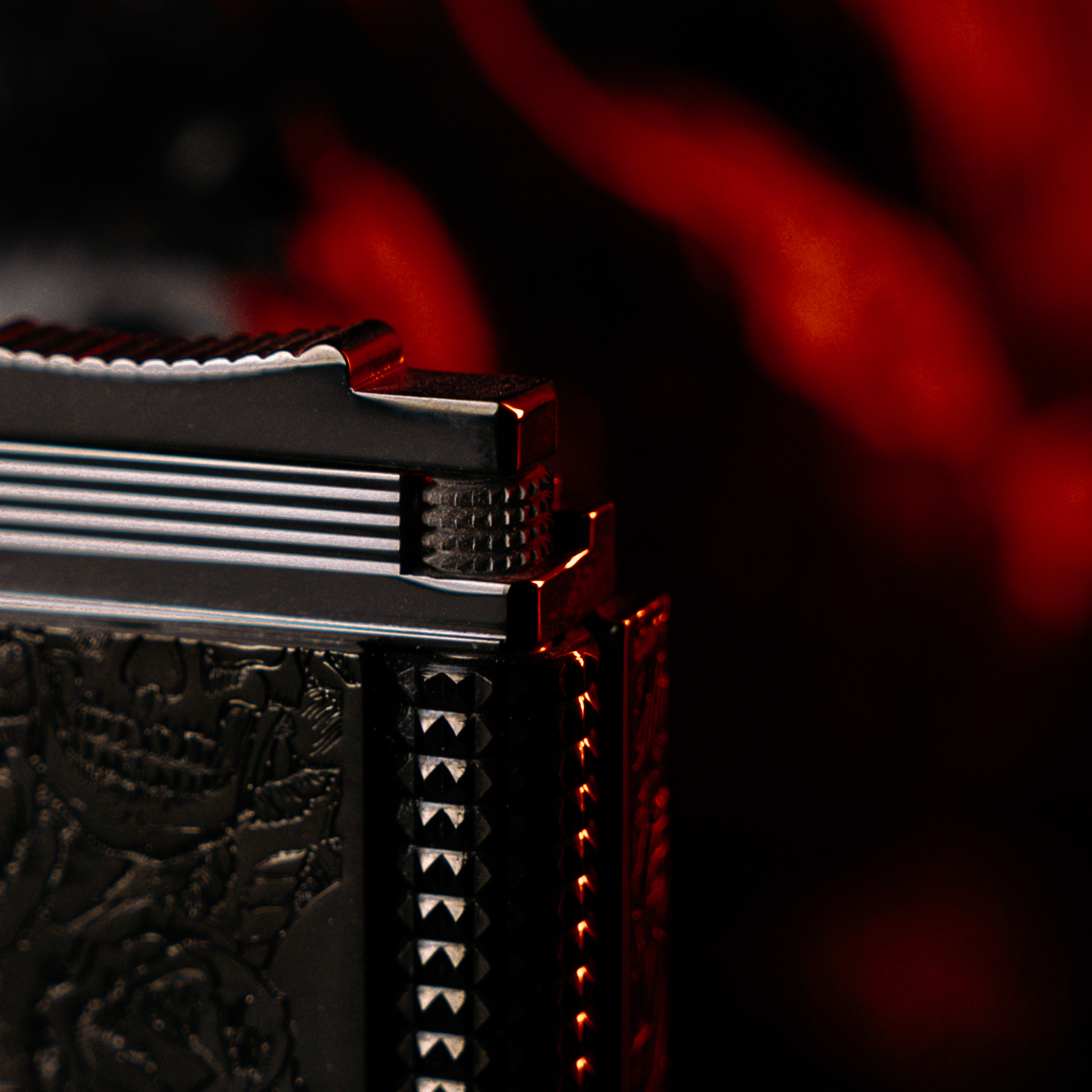 BUNCH "WITHER" | 5-Sided Deep Engraving | The Iconic Resonant "Ping" | Seamless Withered Texture Brass