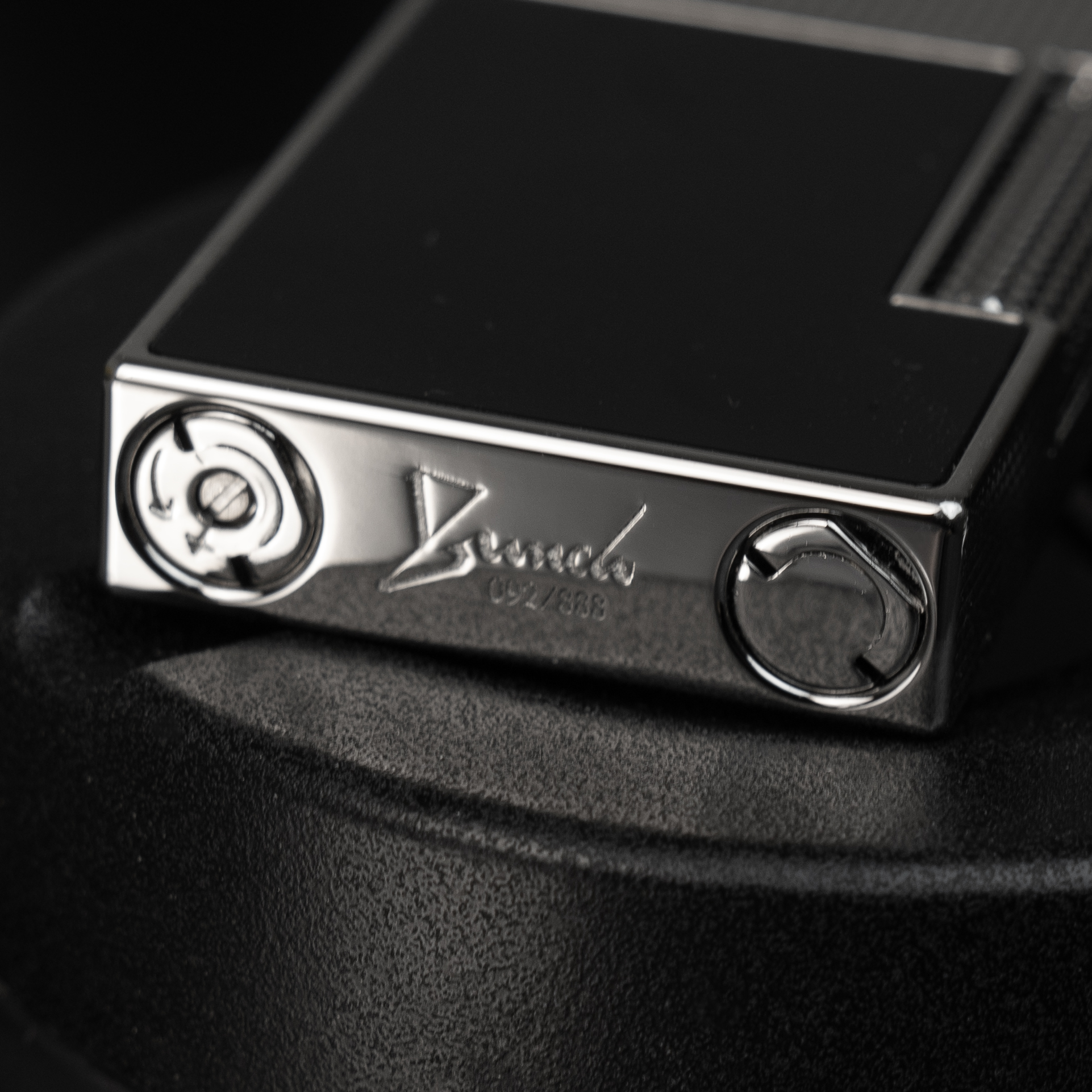 BUNCH "MEN IN BLACK" | High-Temp Midnight Electroplating | Iconic Resonant "Ping" | Solid Integrated Brass Core