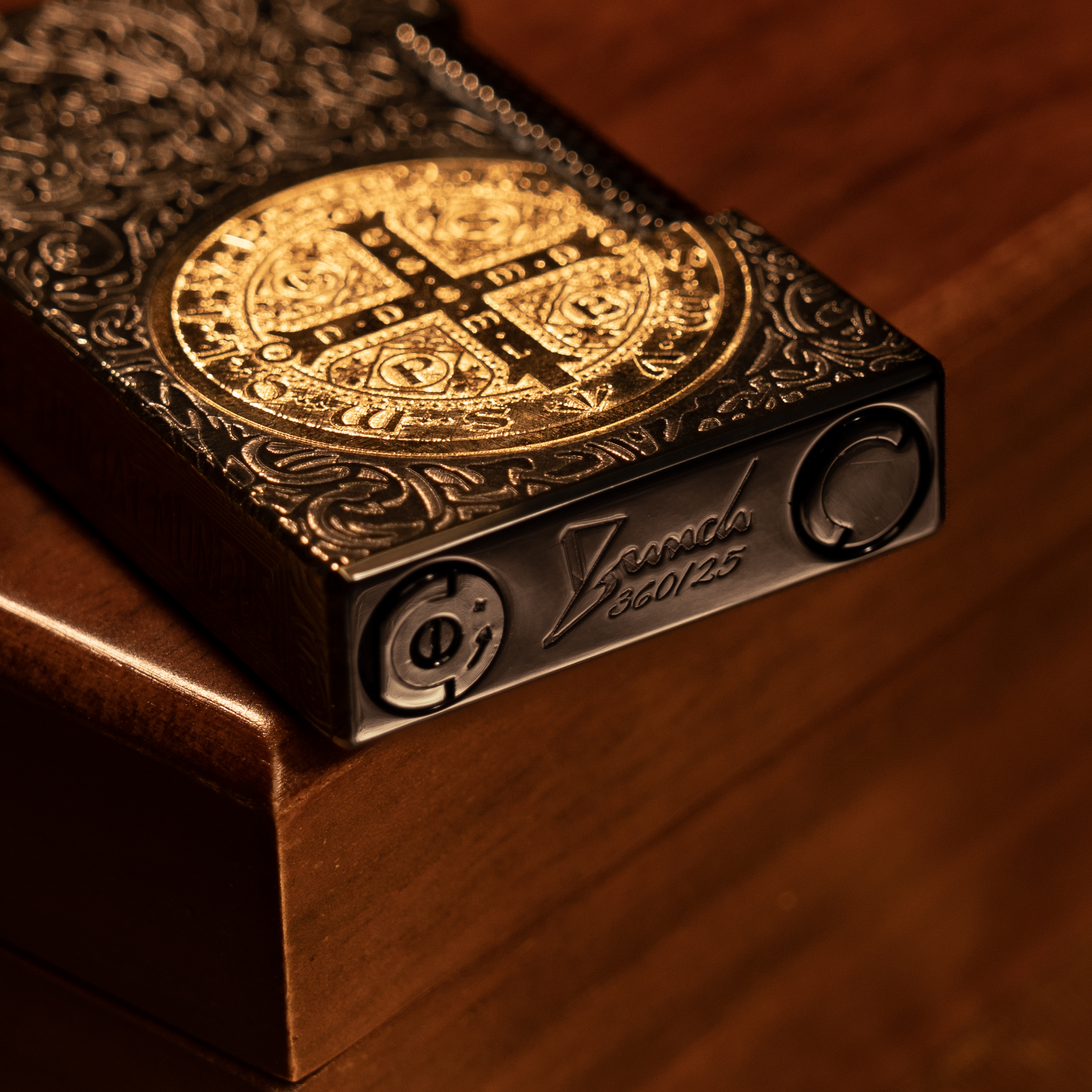 BUNCH "CONSTANTINE" | Quad-Side Precision Deep Engraving | Iconic Resonant "Ping" | Solid Integrated Brass Core