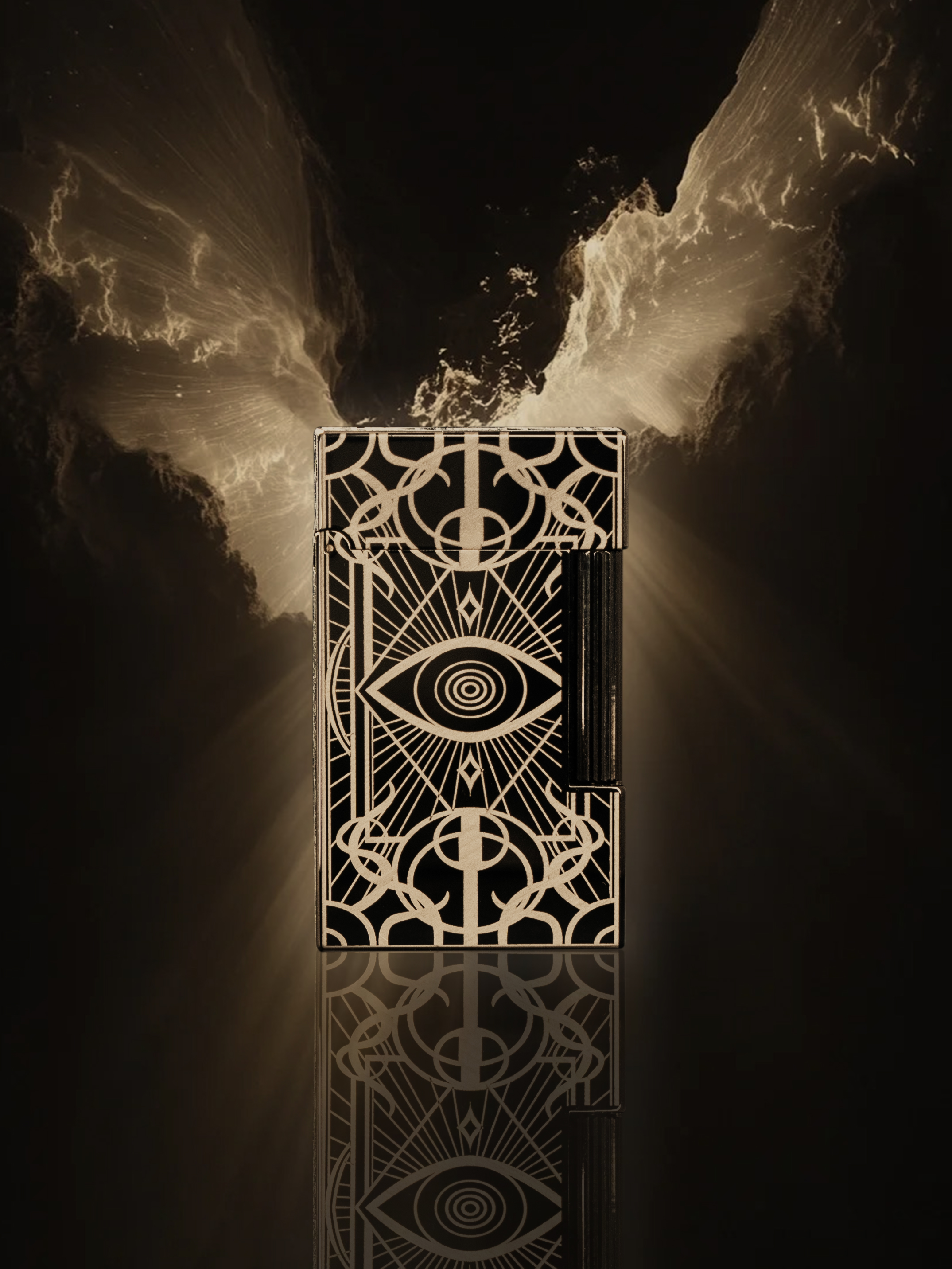 BUNCH "EYE OF GOD" | The All-Seeing Masterpiece | Integrated Brass Divine Talisman