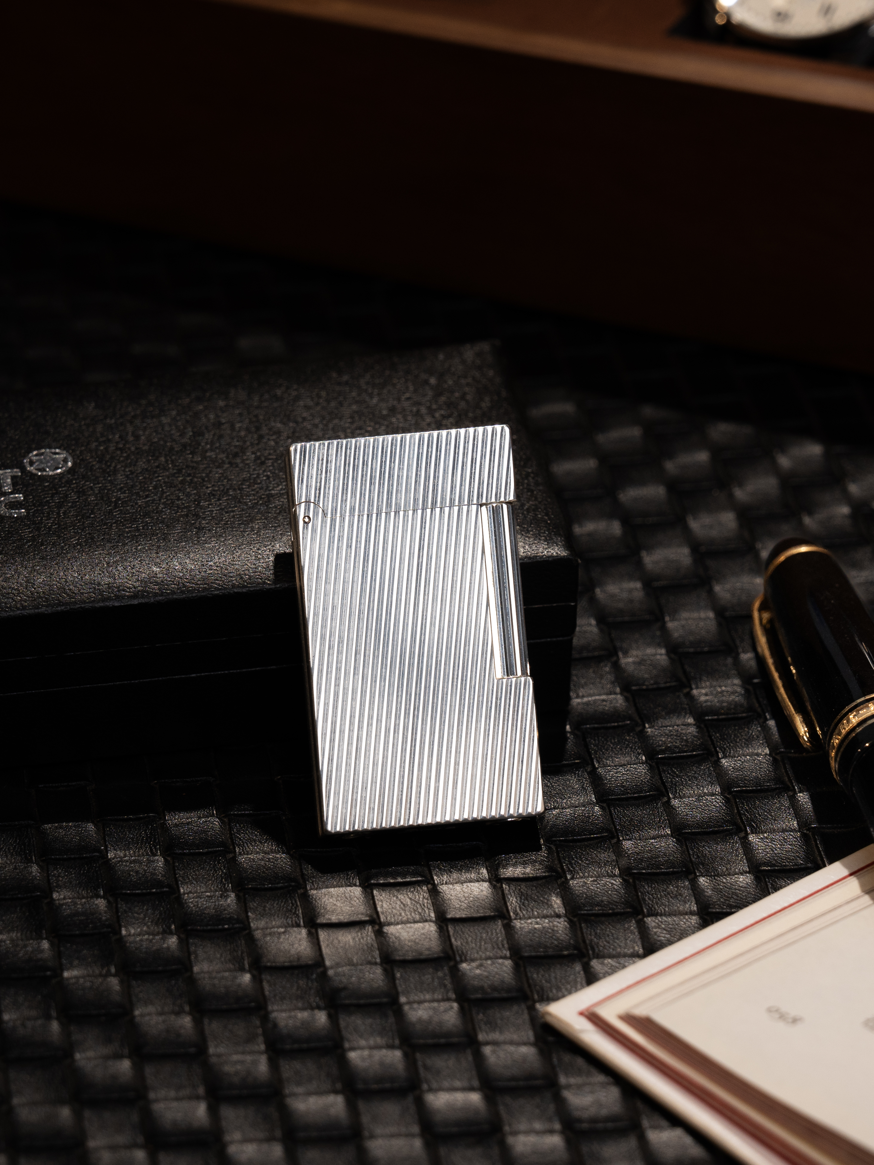 BUNCH "DEBONAIR" | Ultra-Slim 8.6mm Profile | S925 Sterling Silver Plated | Iconic Resonant "Ping" | Solid Brass Core