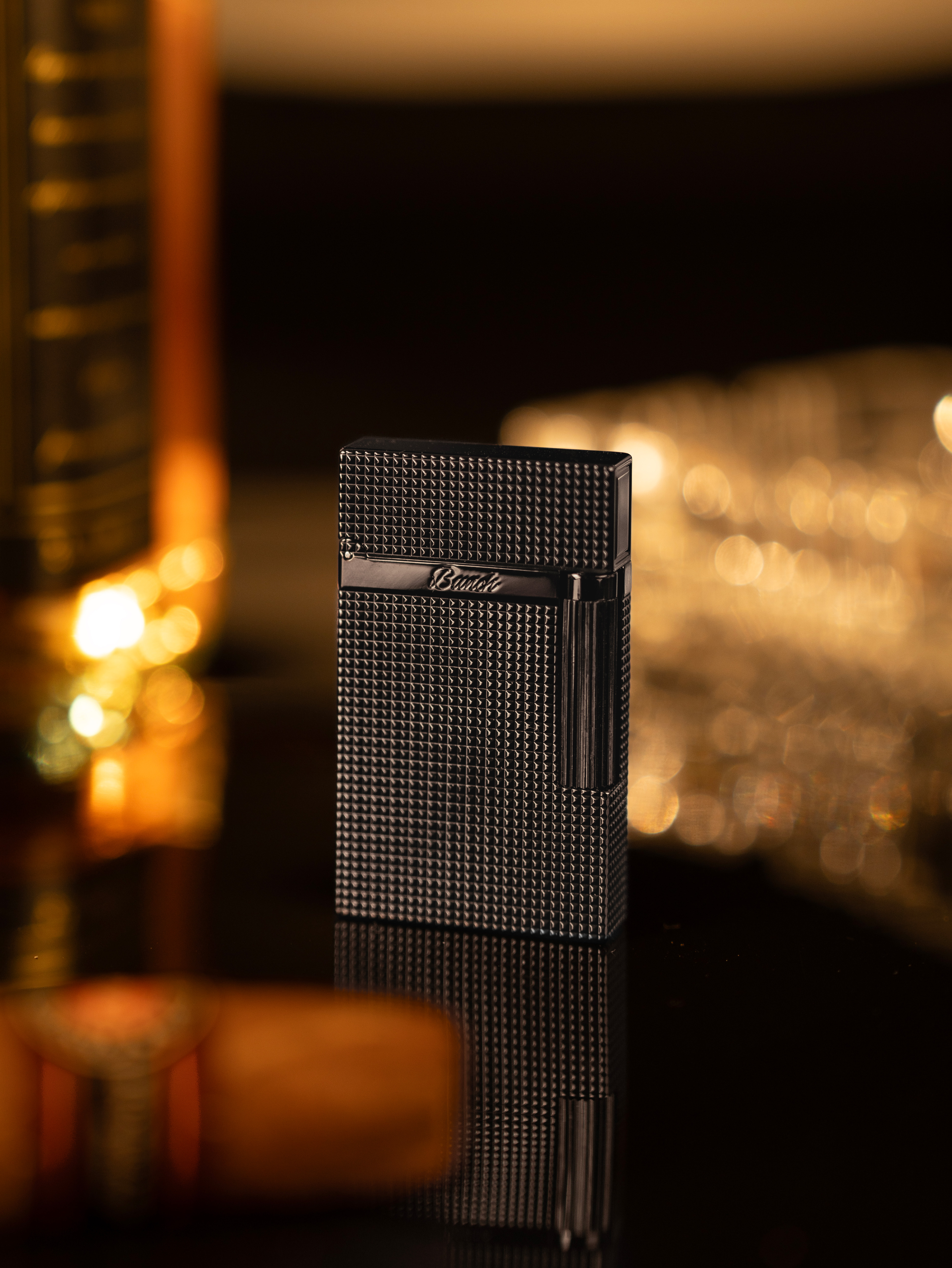 BUNCH "BLACK EARL" | High-Temp Midnight Electroplating | Iconic Resonant "Ping" | Solid Integrated Brass Core