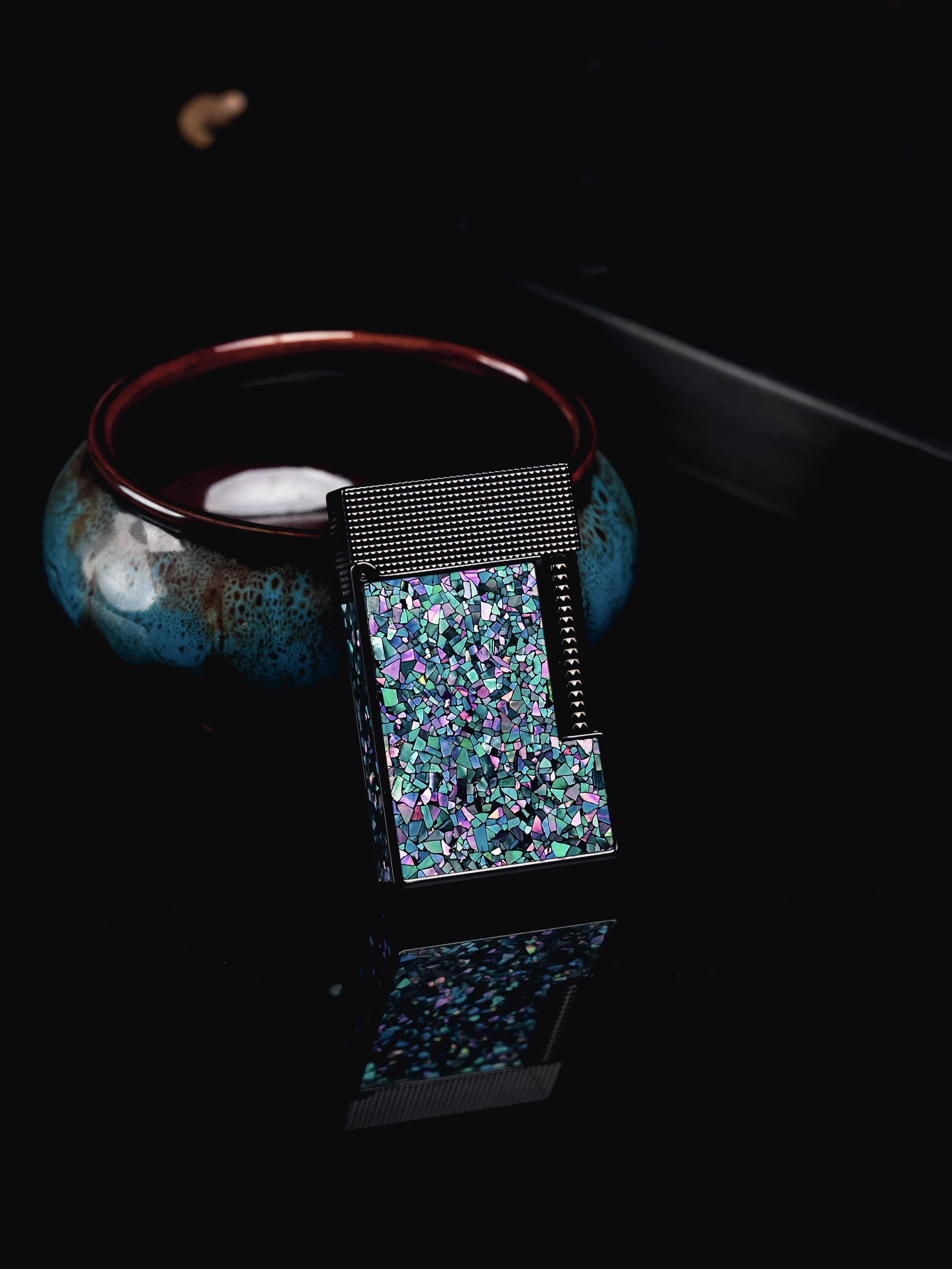 BUNCH "OIRAN" | Genuine Mother of Pearl Relief Inlay | Iconic Resonant "Ping" | Solid Integrated Brass Core