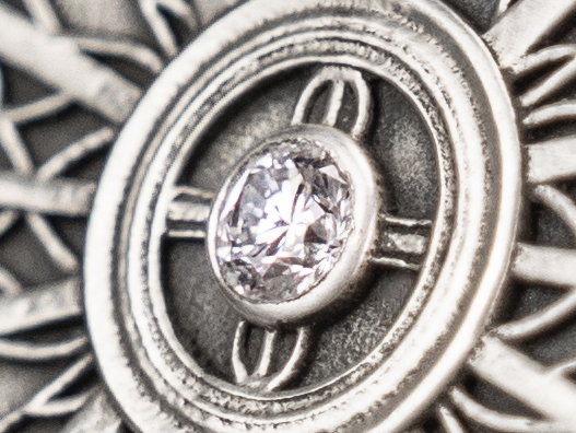 BUNCH "SANCTUM - PRAYER" | S925 Sterling Silver Gothic Lighter & Angelic Base Set | Luxury Handmade Collectible