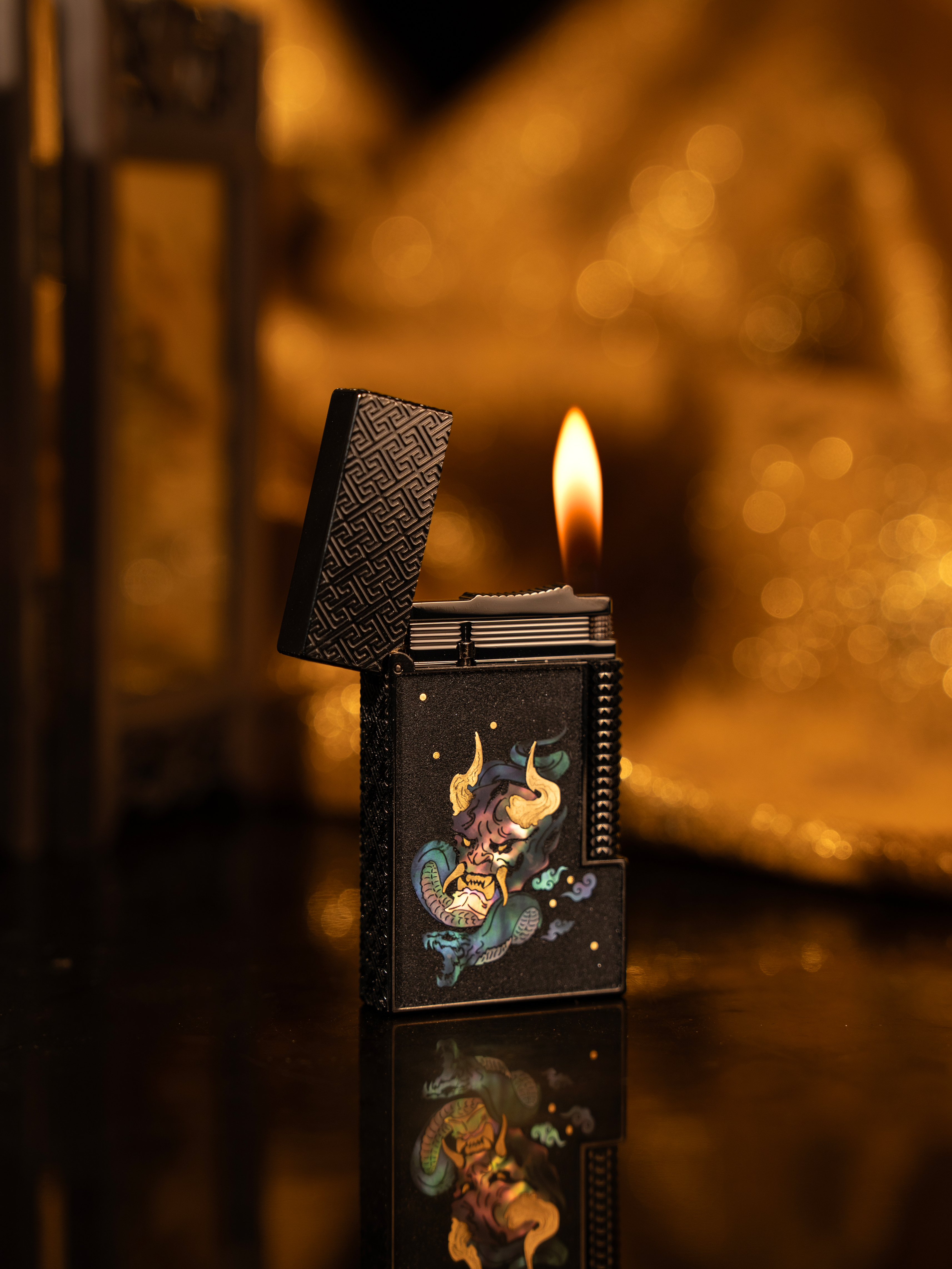 BUNCH "HEART HUNTER" | Traditional Urushi Lacquer | Ishime-ji Stone-Surface Masterpiece