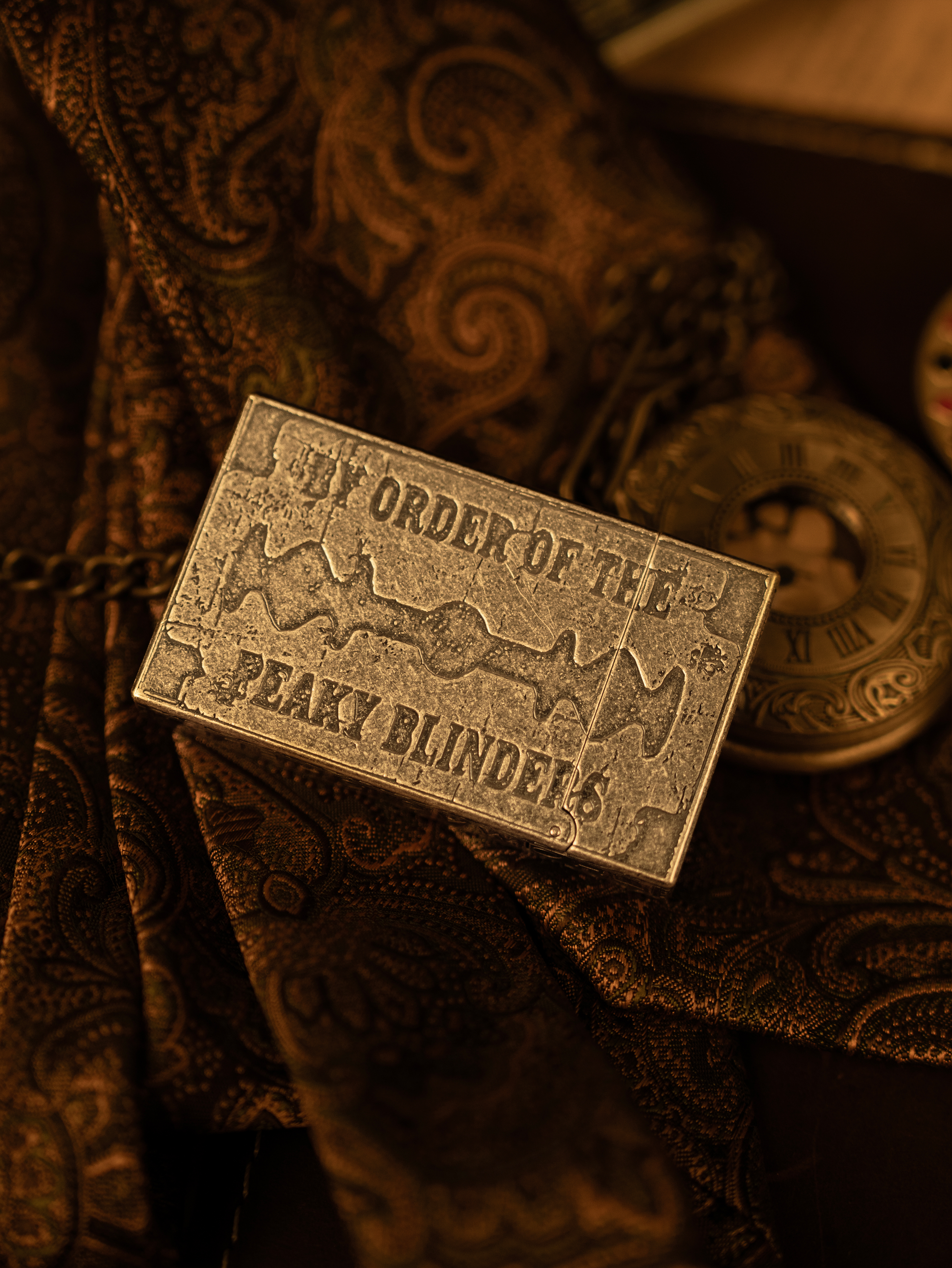 BUNCH "THE SHELBY" | 5-Sided Deep Precision Engraving | Peaky Blinders Tribute Edition