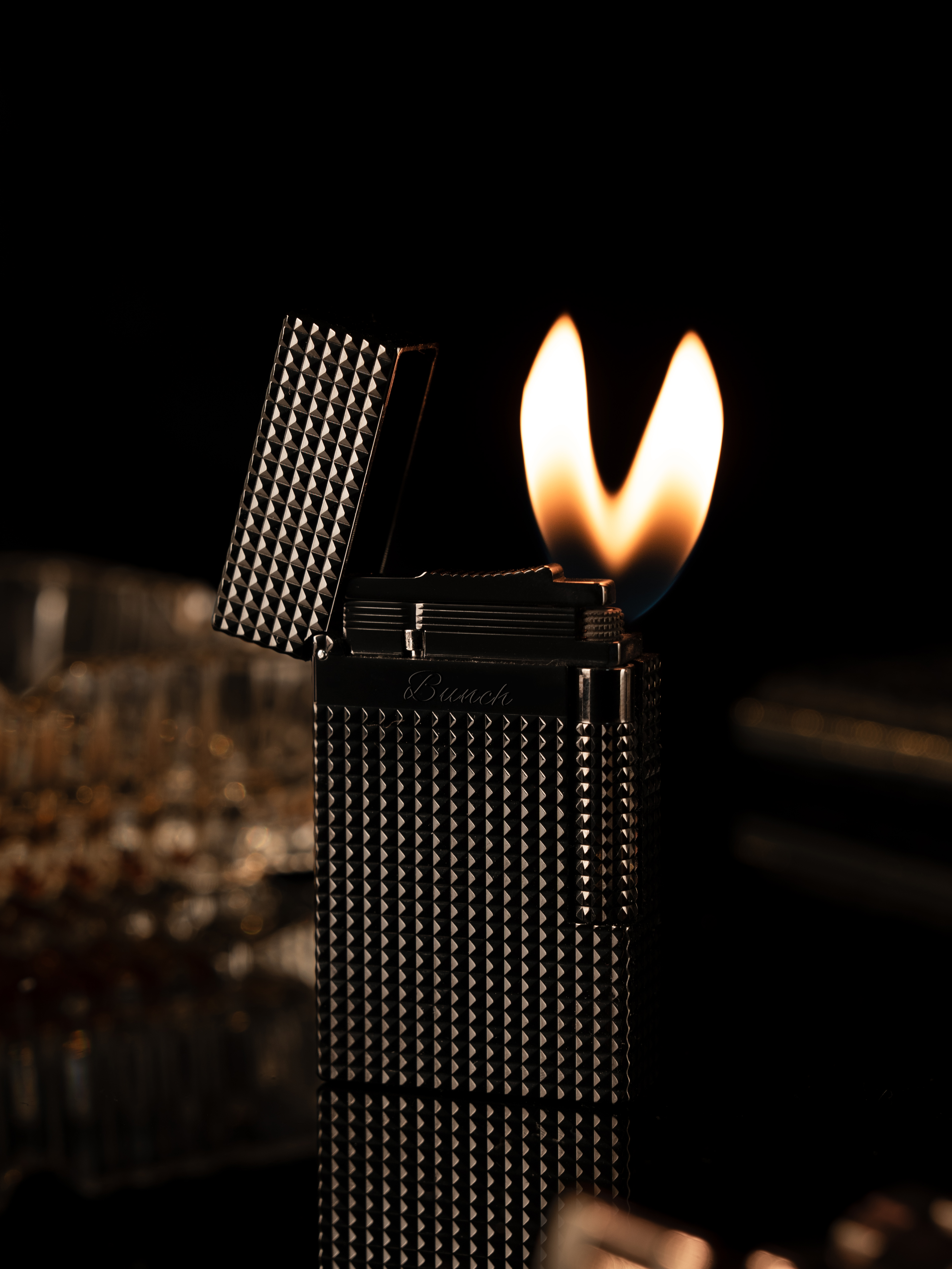 BUNCH "THE EXECUTIVE" | Dual-Flame Precision System | High-Temp Electroplated Solid Brass