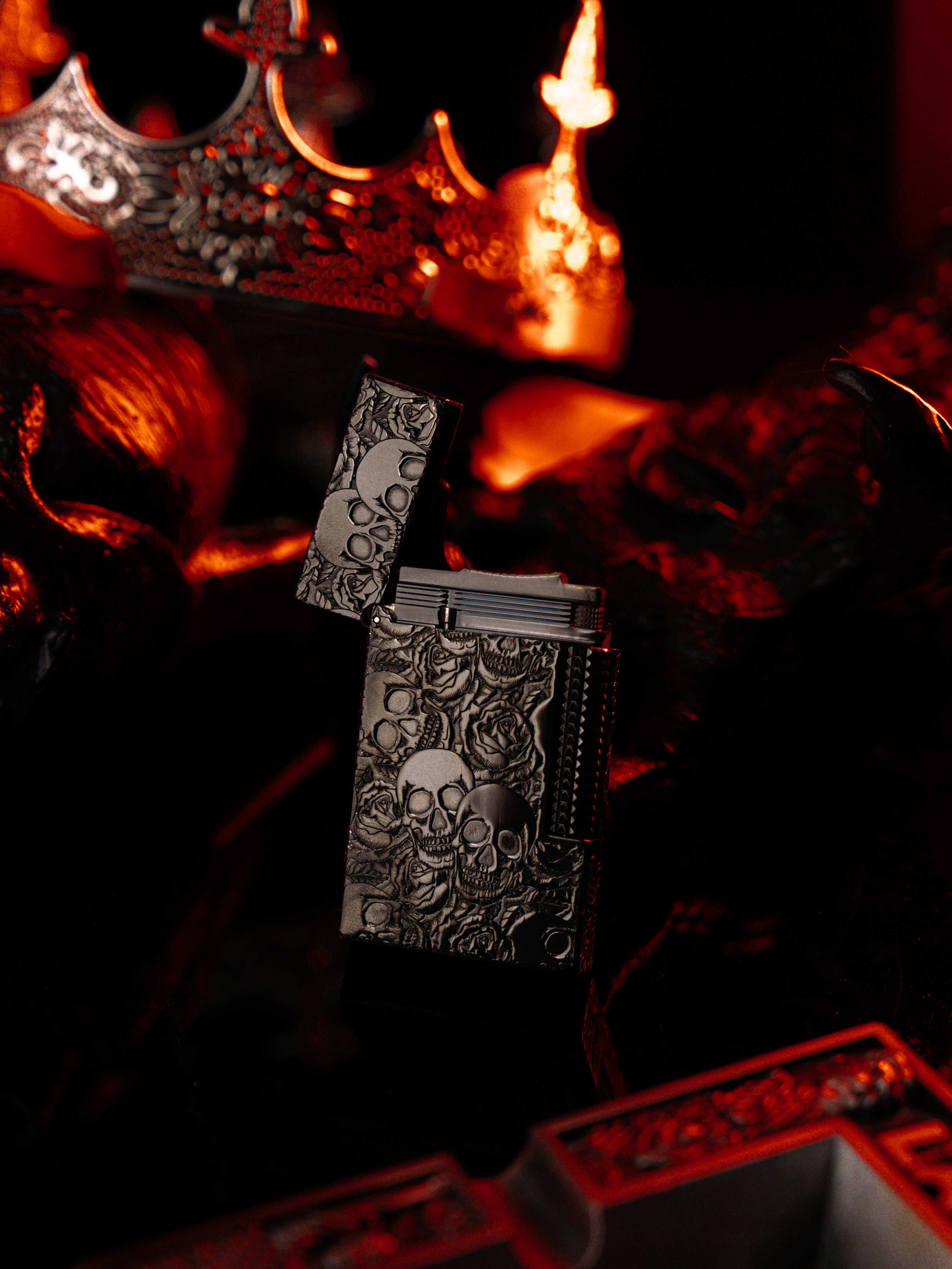 BUNCH "WITHER" | 5-Sided Deep Engraving | The Iconic Resonant "Ping" | Seamless Withered Texture Brass