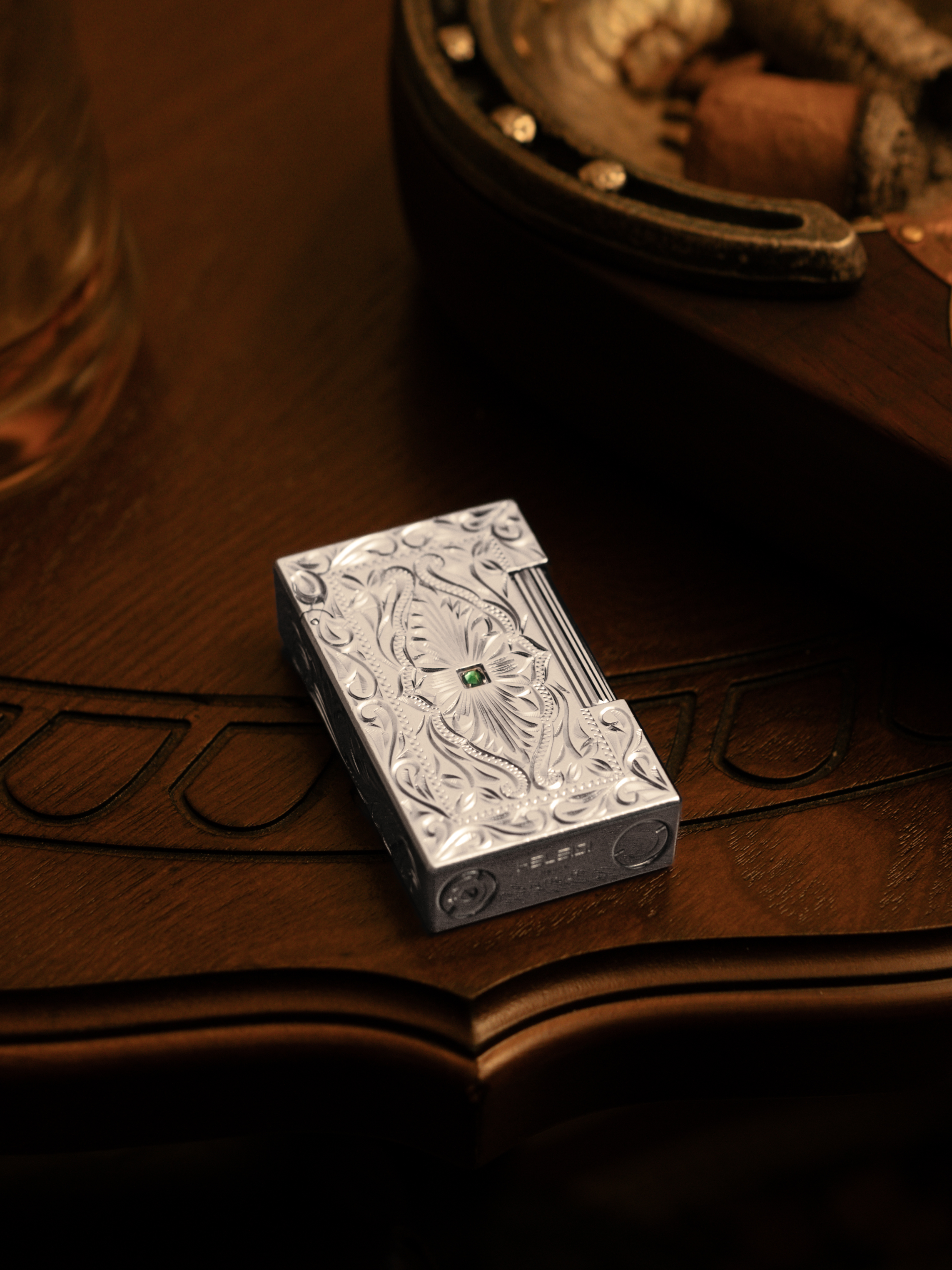 BUNCH "EMERALD DREAM" | 100% Full Hand-Engraved Artistry | Iconic Resonant "Ping" | 13.2mm Robust Solid Brass