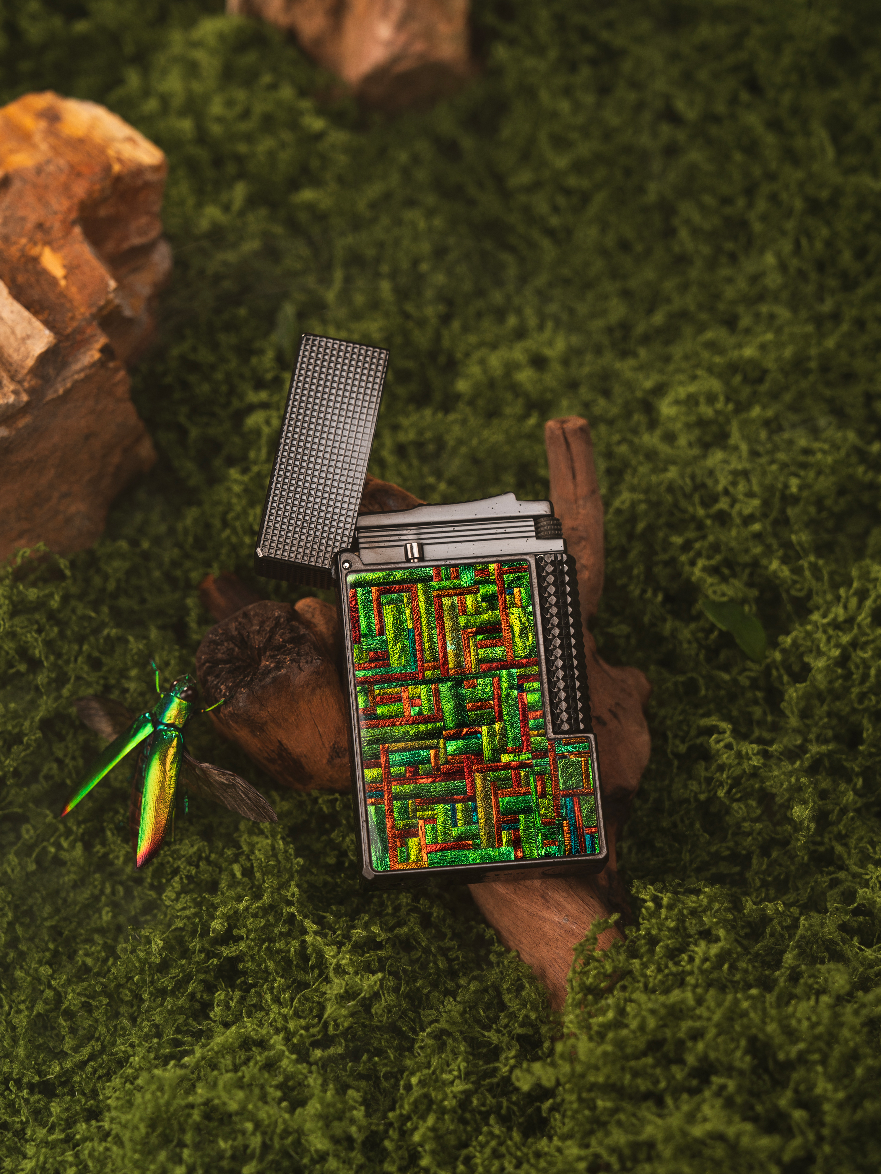 BUNCH "ECHO OF LIFE" L2 | Genuine Jewel Beetle Wing Inlay | Resonant Sound Integrated Brass Masterpiece